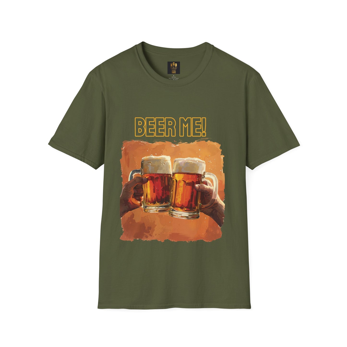 Beer Me Graphic Tee Softstyle by KGD Prints