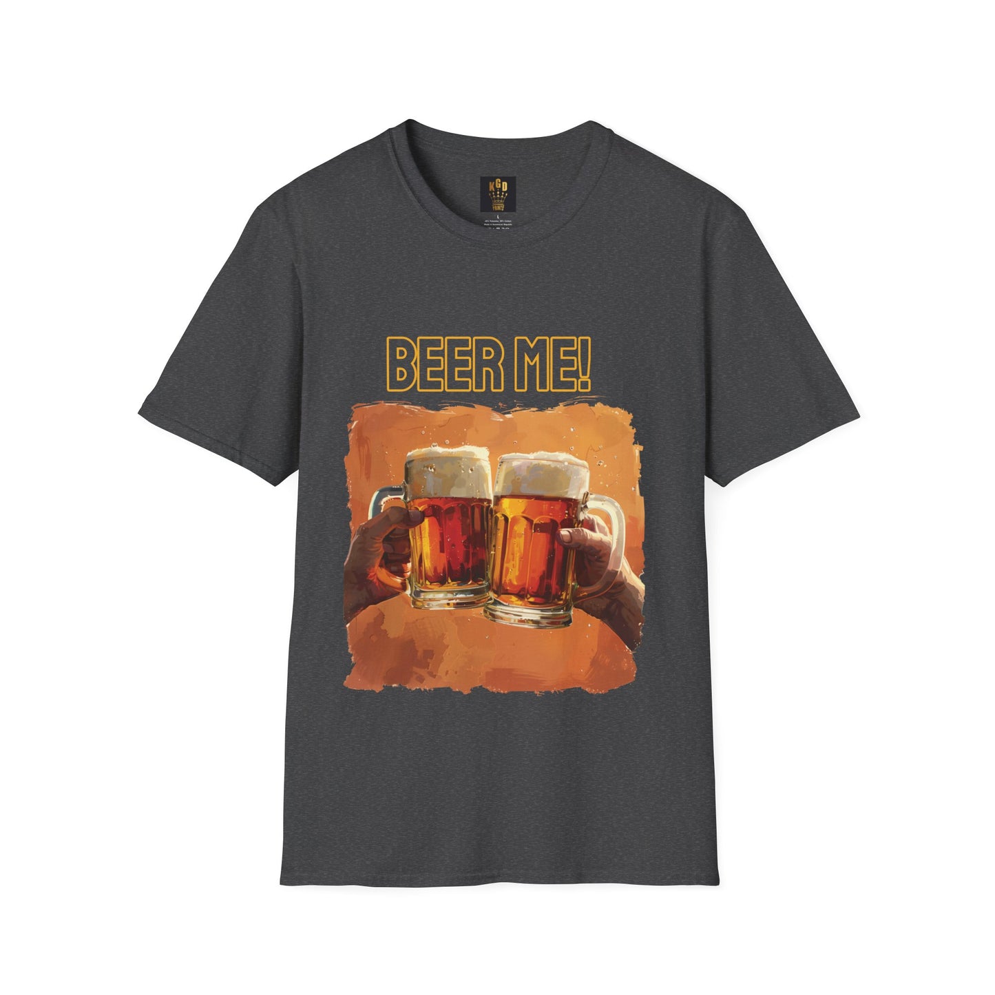 Beer Me Graphic Tee Softstyle by KGD Prints
