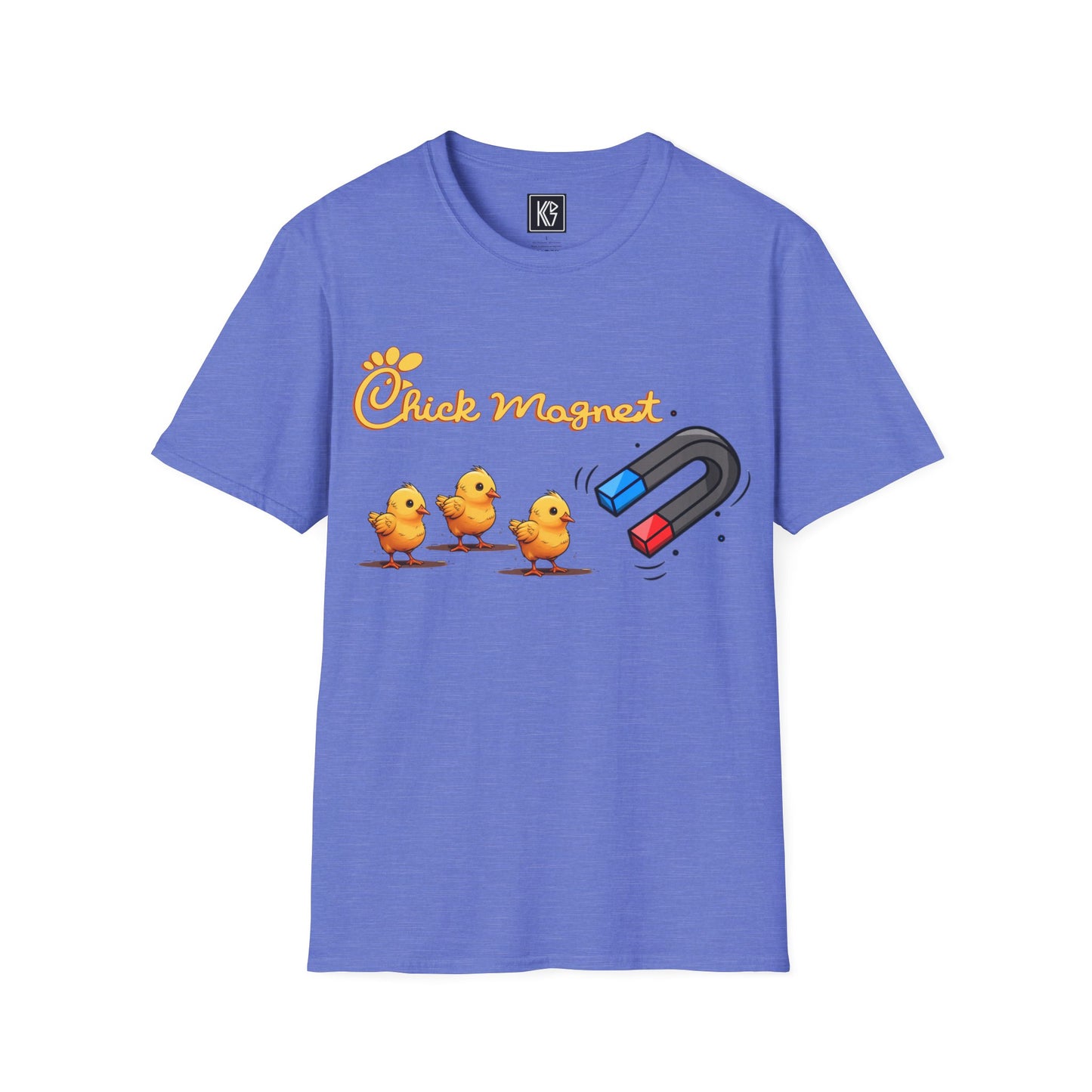 Chick Magnet Graphic Tee Softstyle by KGD Prints