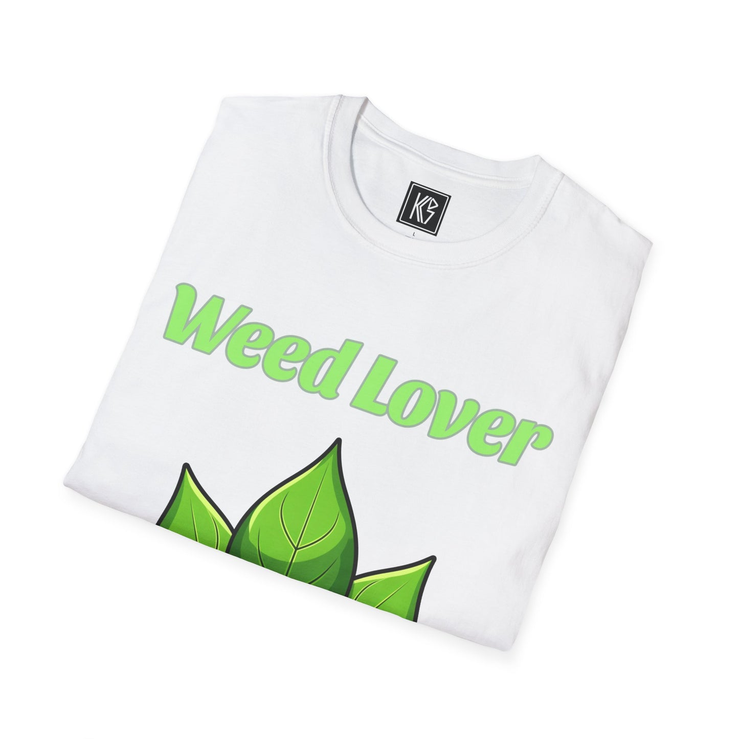 Weed lover Kawaii Graphic Tee Softstyle by KGD Prints