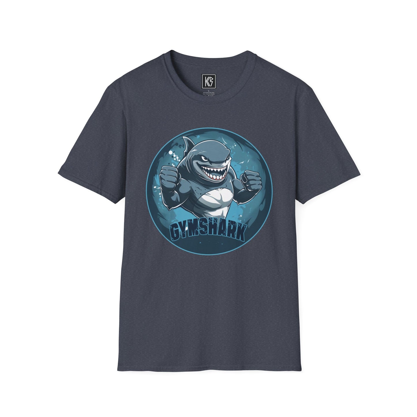 Gym Shark workout Graphic Tee Softstyle by KGD Prints