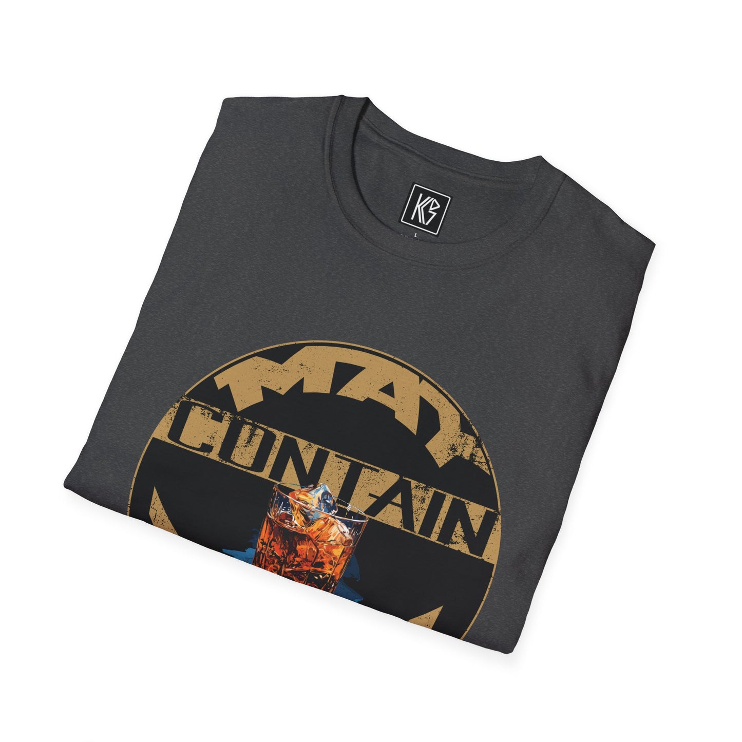 May contain Rum Graphic Tee Softstyle by KGD Prints