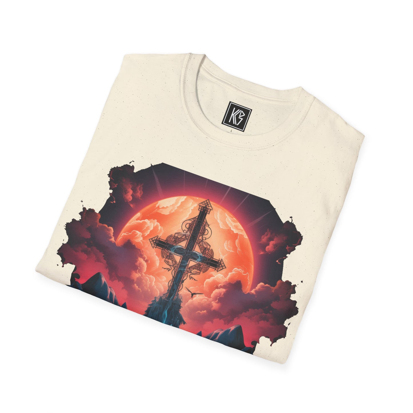 Holy cross Graphic Tee Softstyle by KGD Prints
