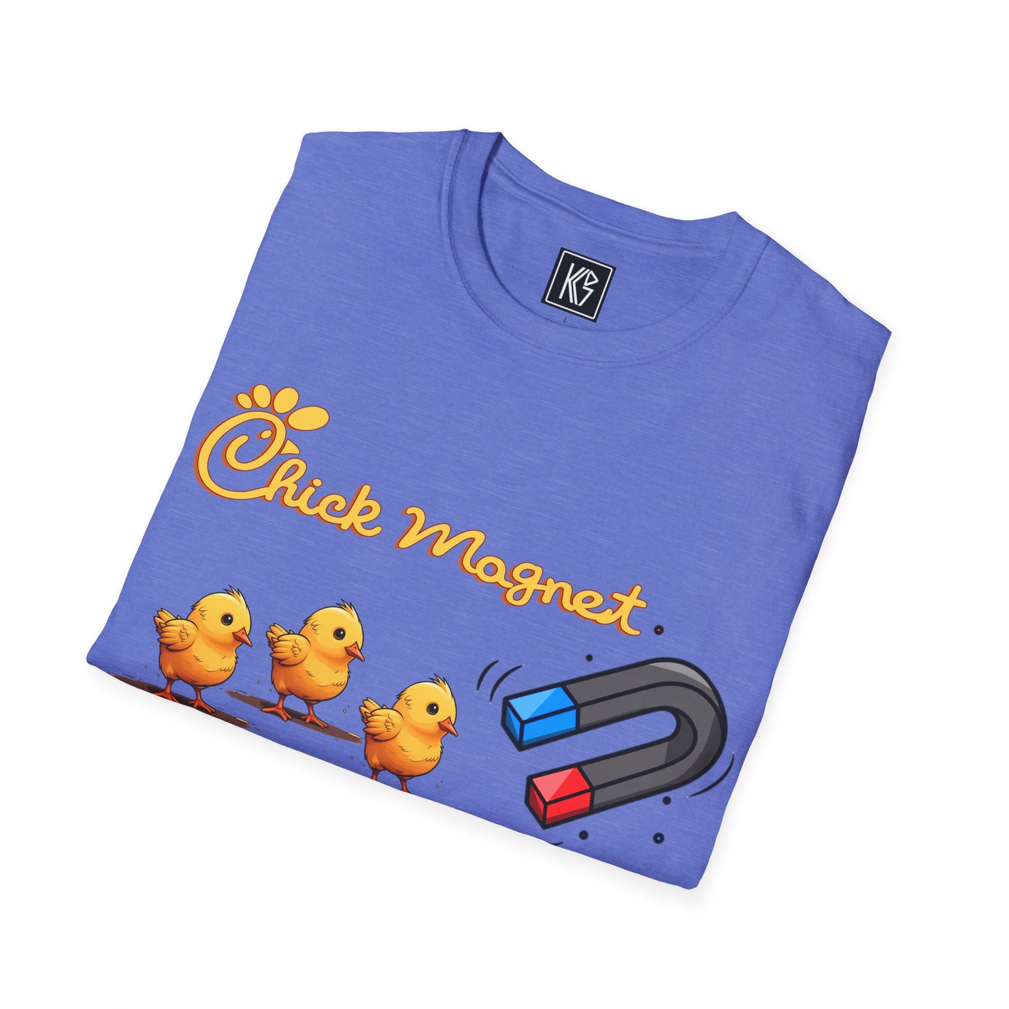 Chick Magnet Graphic Tee Softstyle by KGD Prints