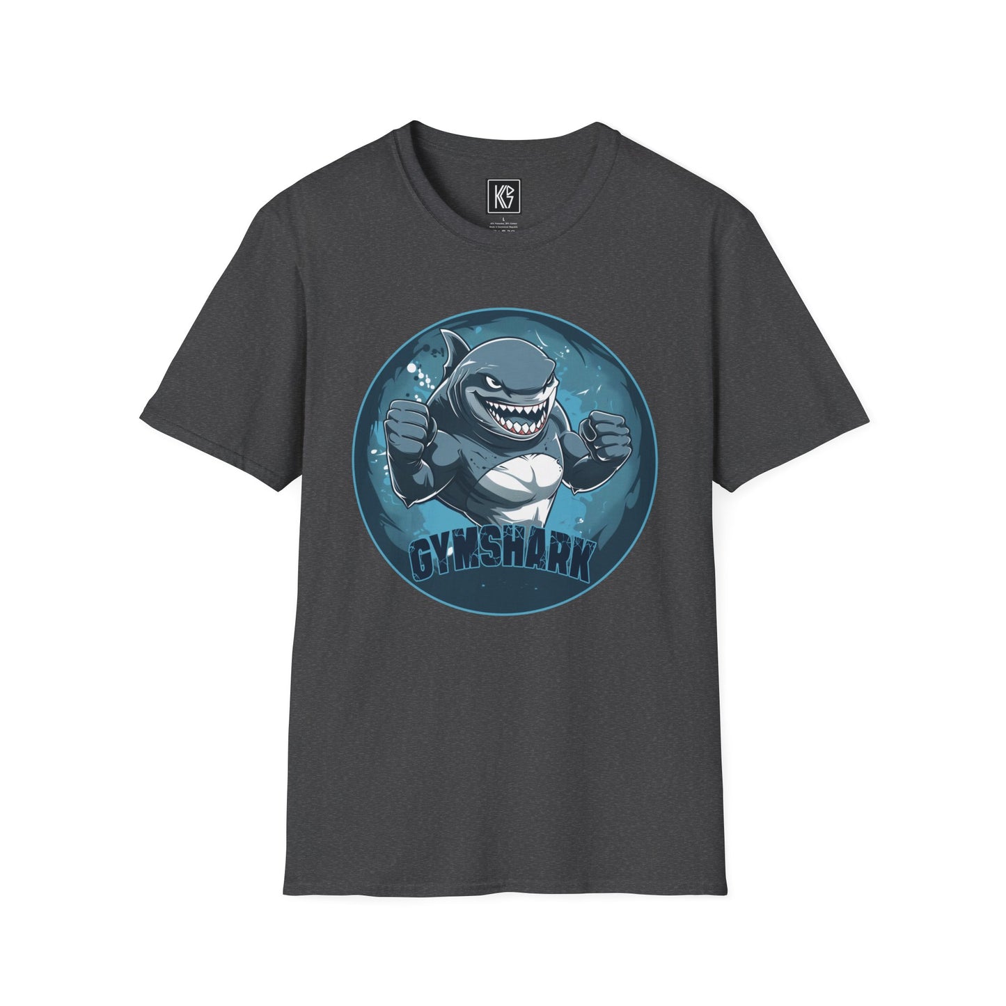 Gym Shark workout Graphic Tee Softstyle by KGD Prints