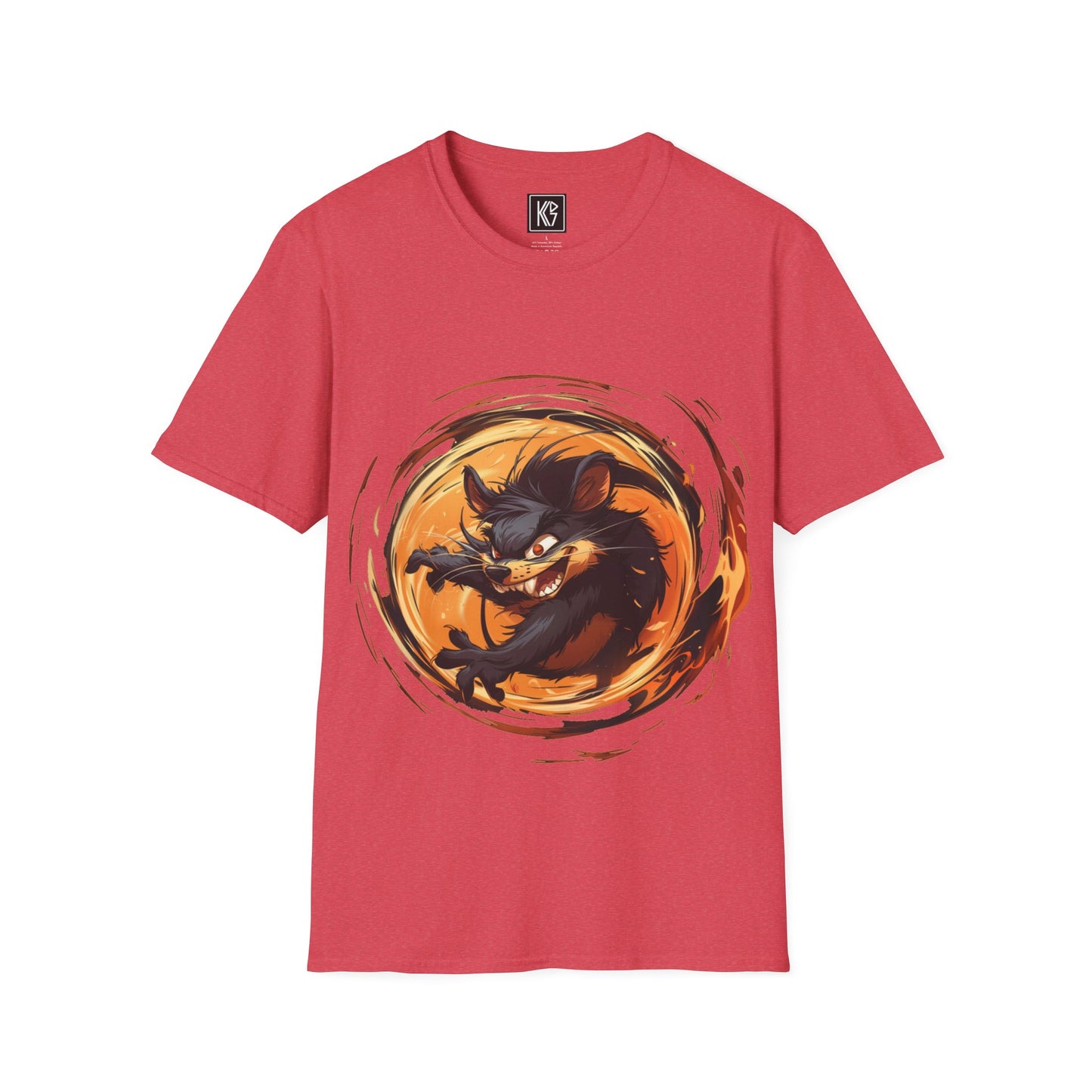 Tasmanian Devil Parody Graphic Tee Softstyle by KGD Prints