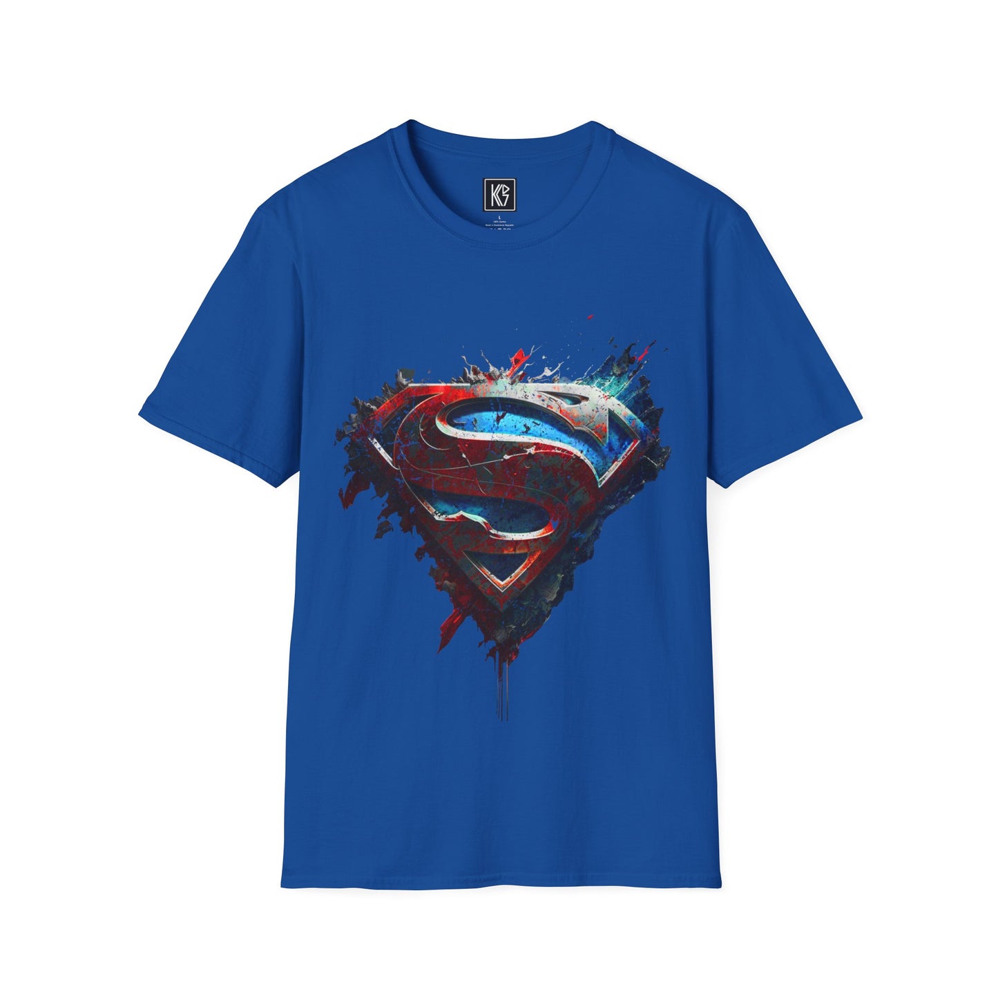 Superman hero Graphic Tee Softstyle by KGD Prints