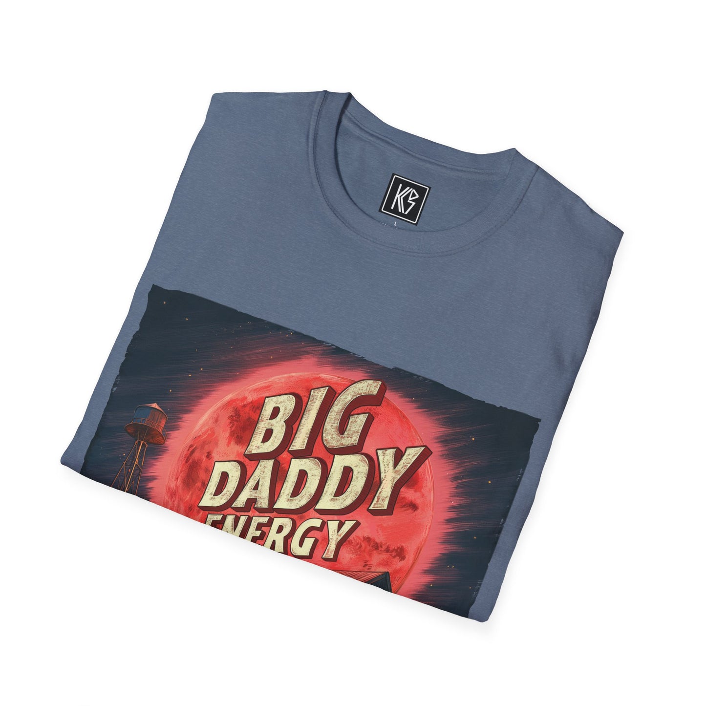 Big daddy Energy Graphic Tee Softstyle by KGD Prints