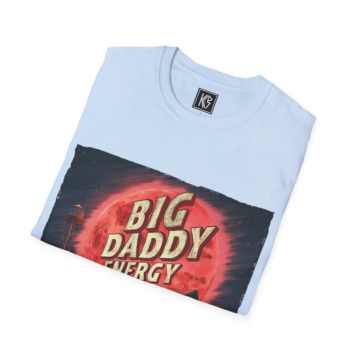 Big daddy Energy Graphic Tee Softstyle by KGD Prints