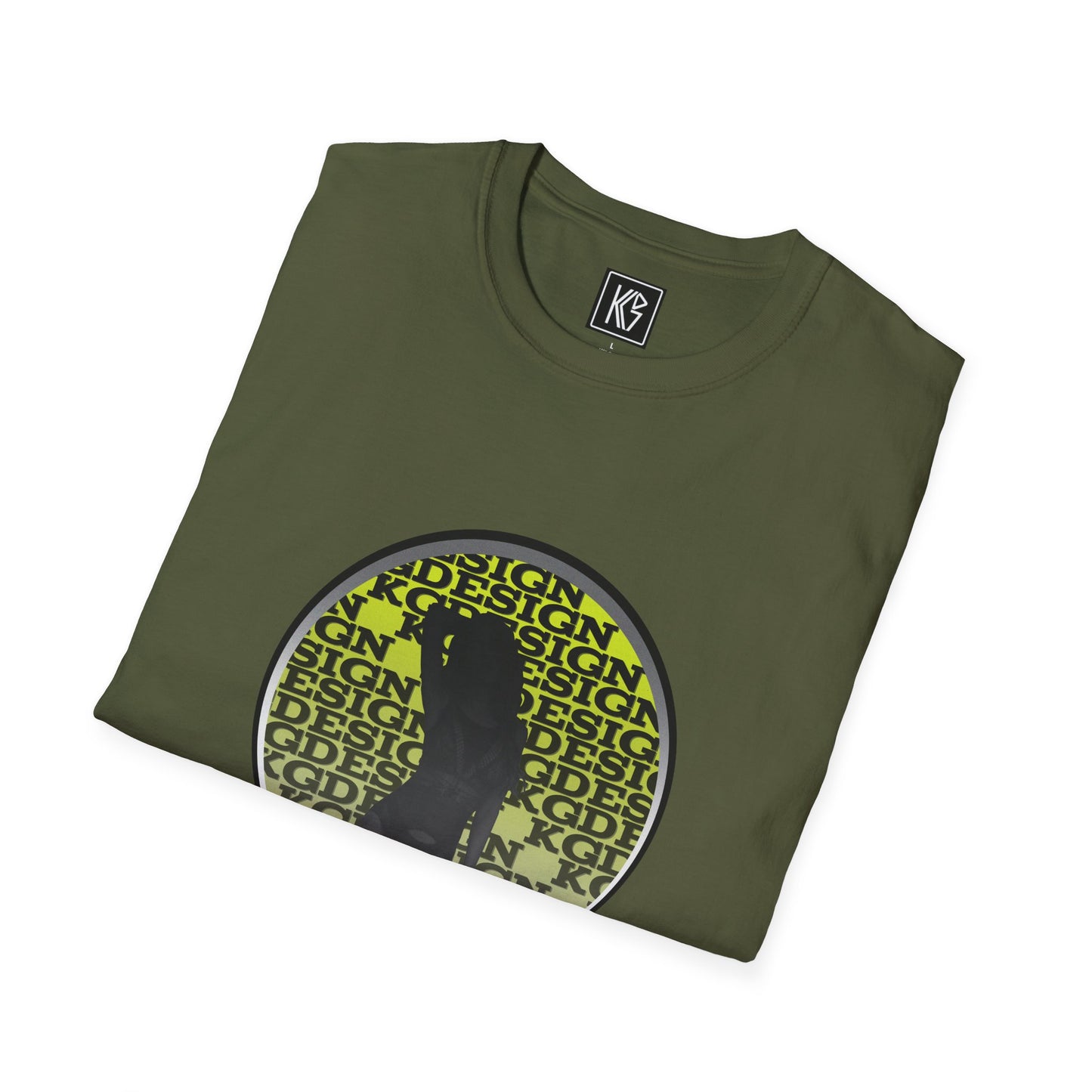 Keyhole Graphic Tee Softstyle by KGD Prints
