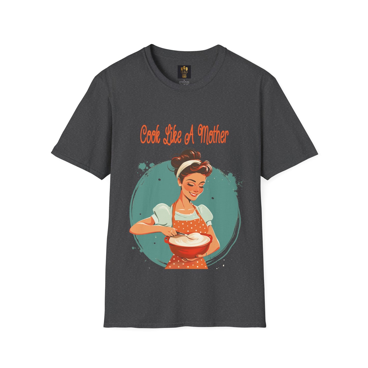 Cook Like a Mother Graphic Tee Softstyle by KGD Prints