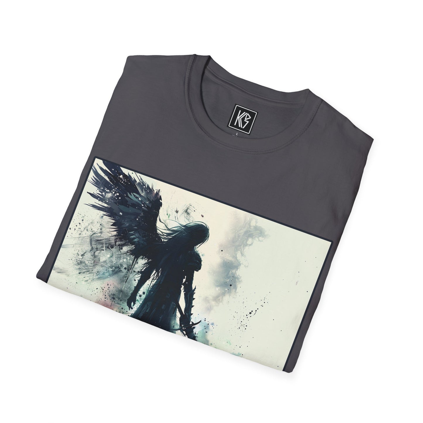 One winged Angel Graphic Tee Softstyle by KGD Prints