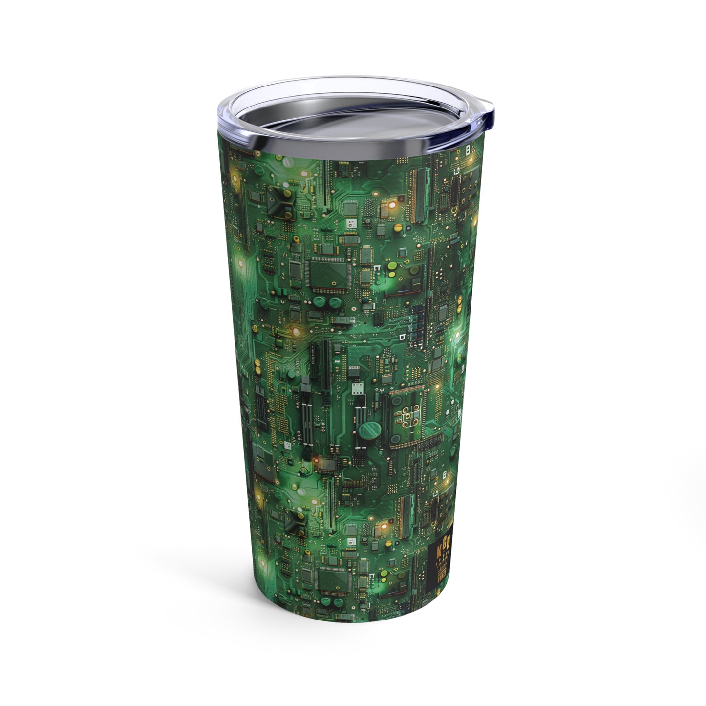 Green and gold motherboard Tumbler 20oz
