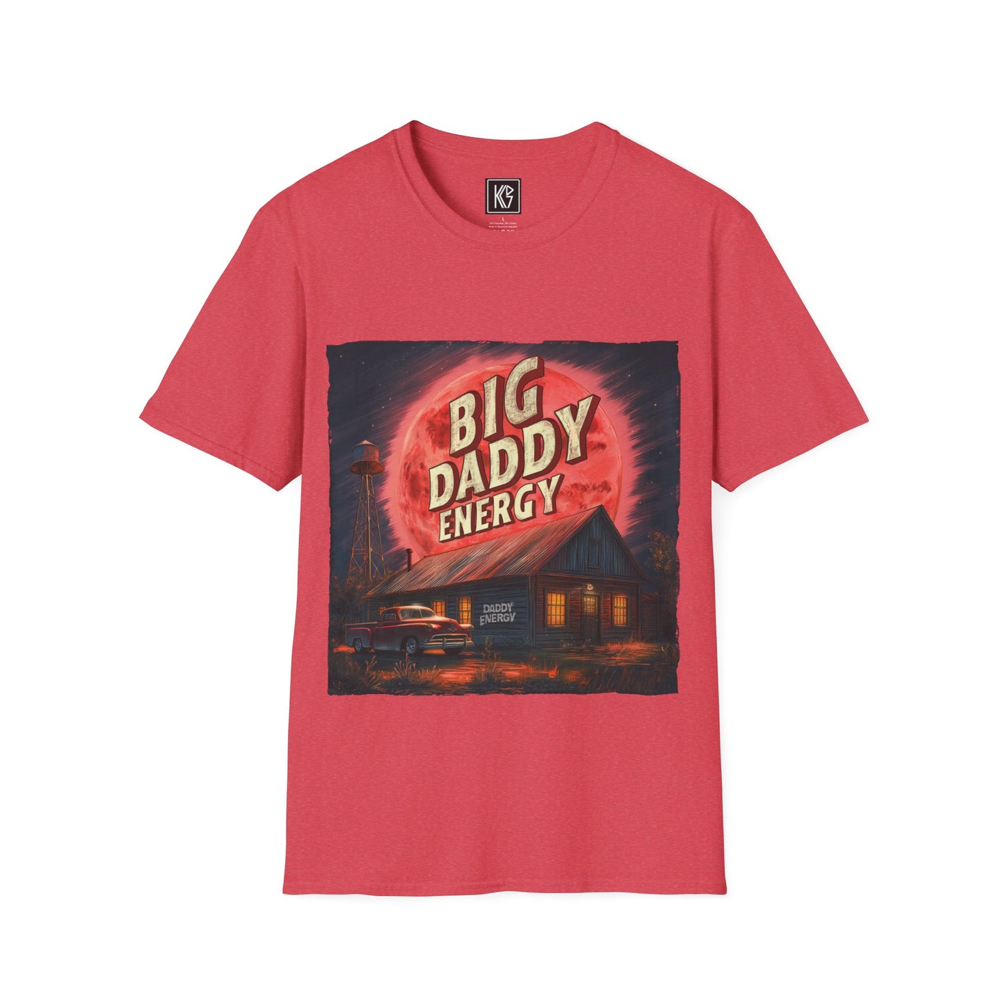 Big daddy Energy Graphic Tee Softstyle by KGD Prints