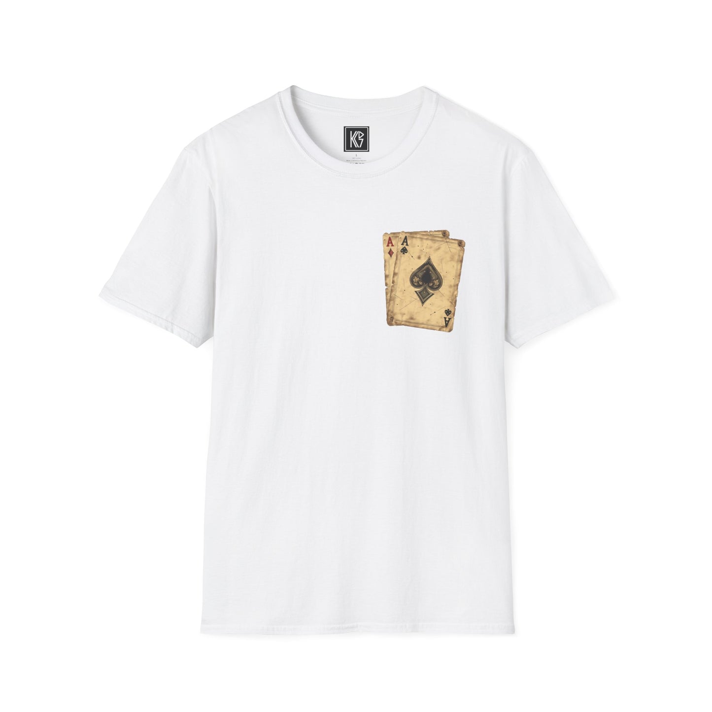 Pocket Aces Graphic Tee Softstyle by KGD Prints
