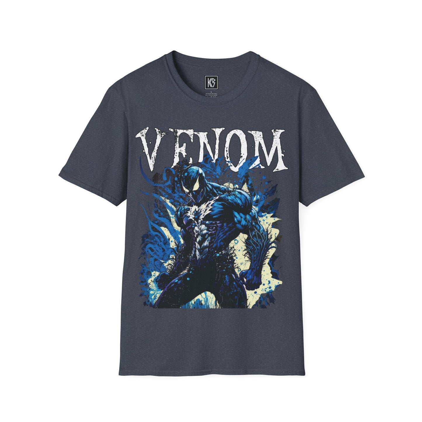 VENOM front/back Graphic Tee Softstyle by KGD Prints