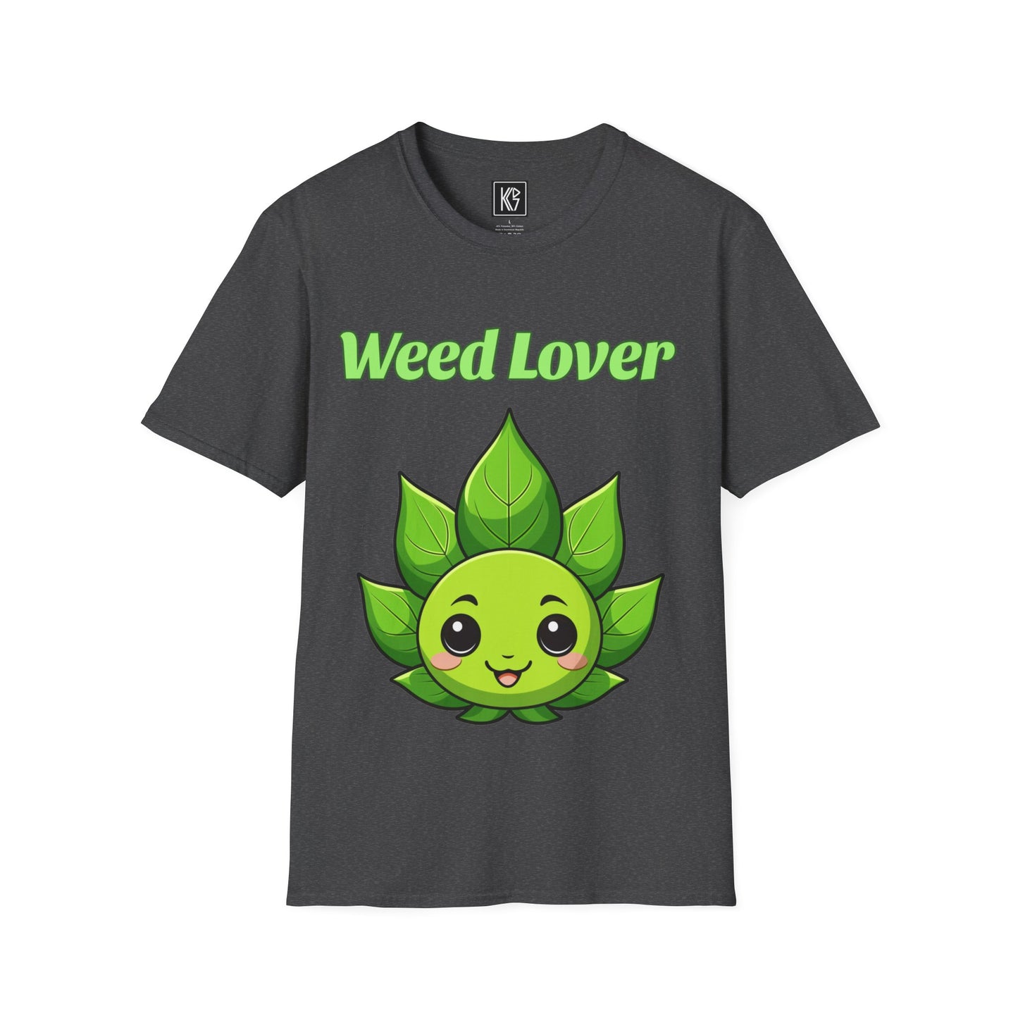 Weed lover Kawaii Graphic Tee Softstyle by KGD Prints