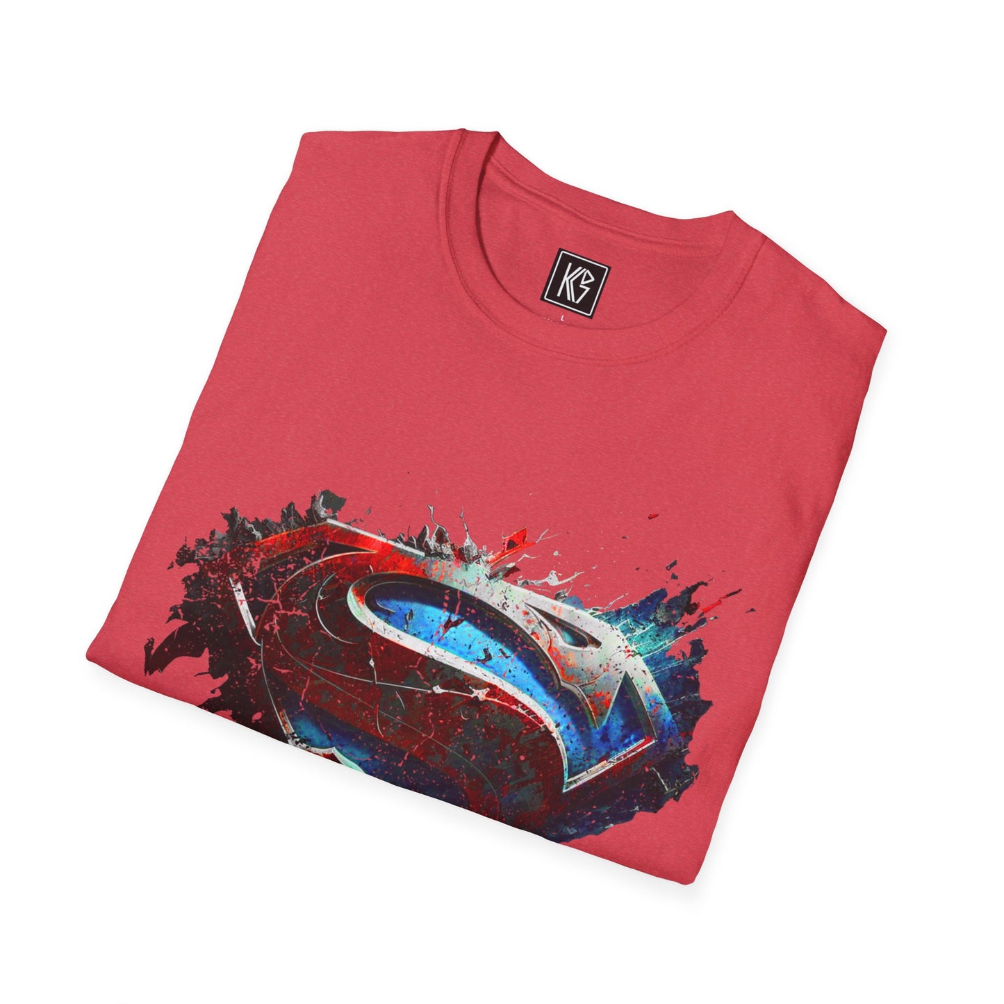 Superman hero Graphic Tee Softstyle by KGD Prints