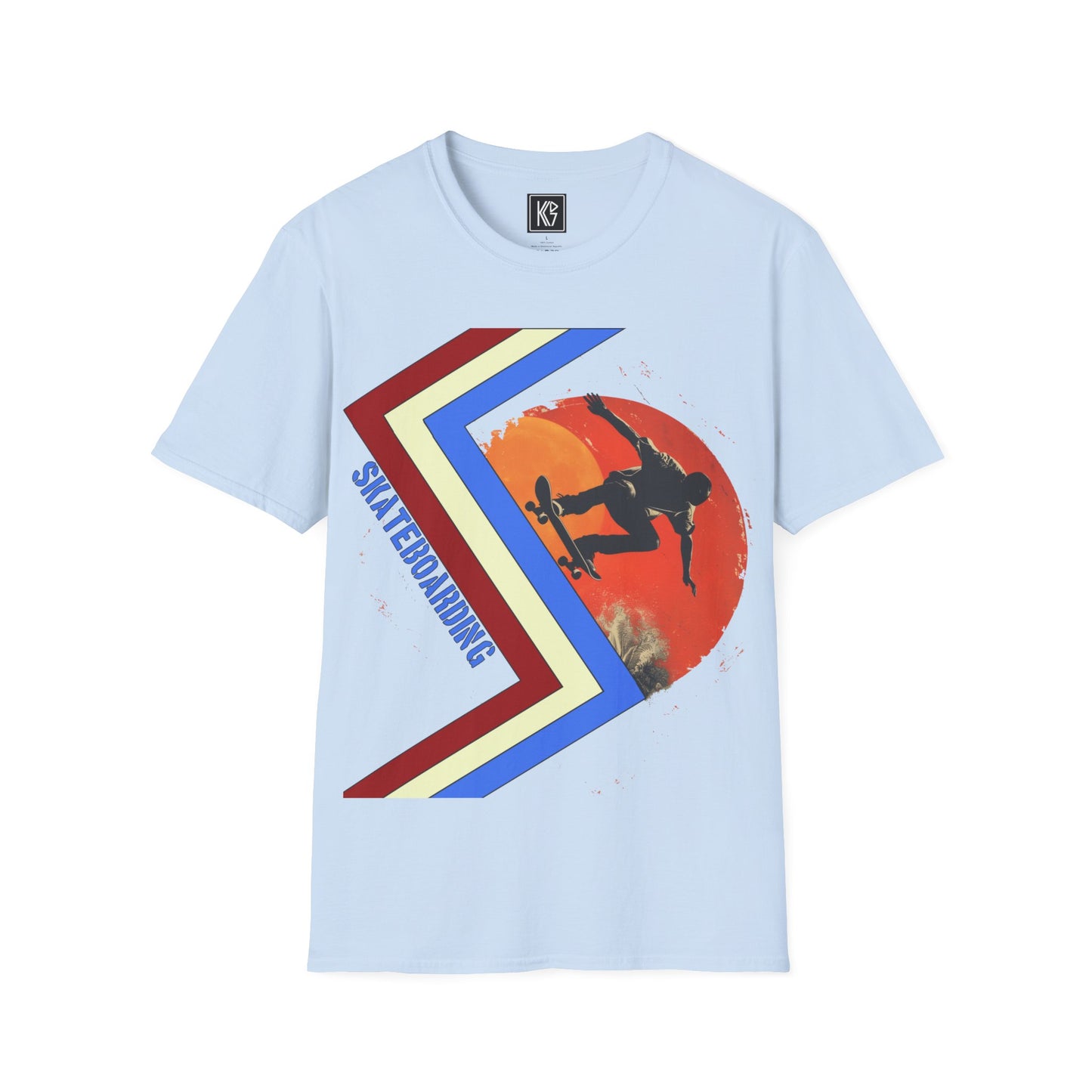 Skateboarding Graphic Tee Softstyle by KGD Prints