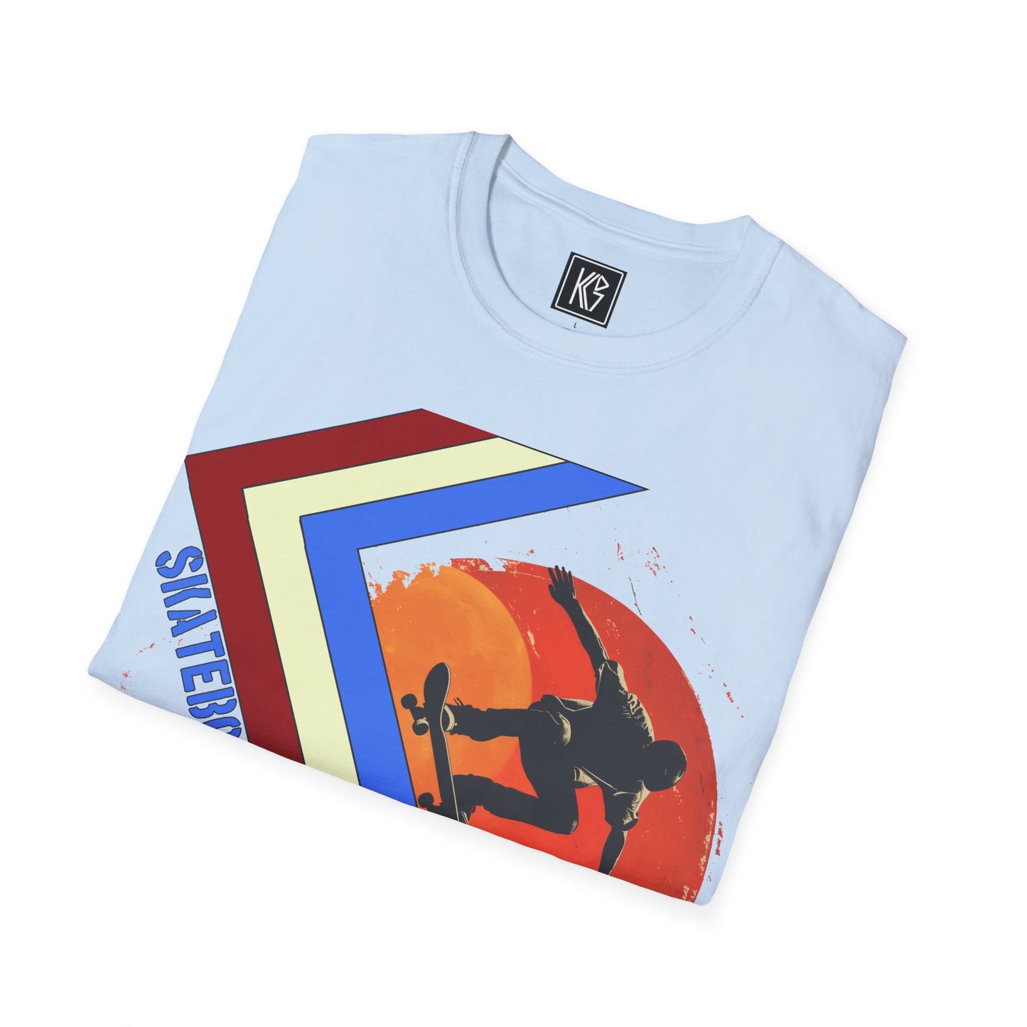 Skateboarding Graphic Tee Softstyle by KGD Prints