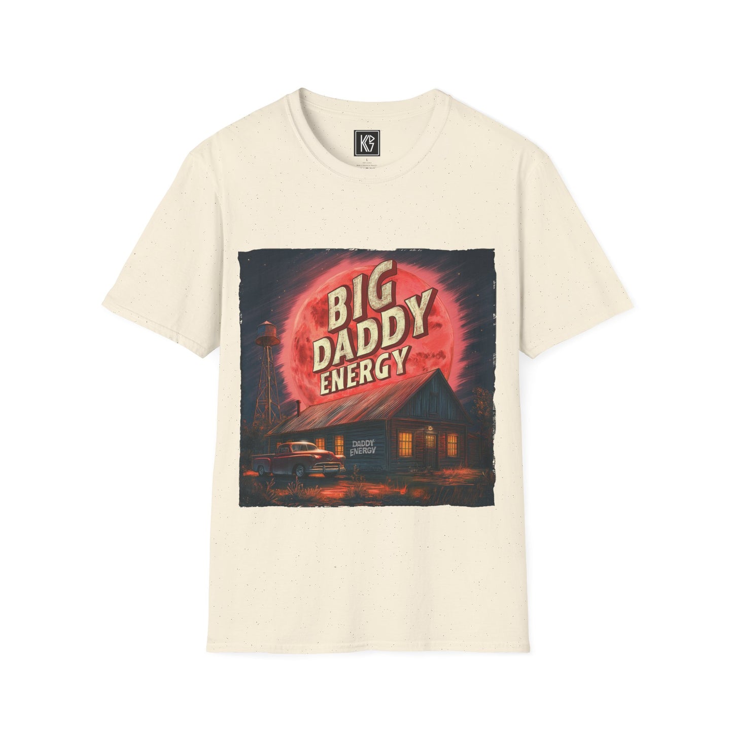 Big daddy Energy Graphic Tee Softstyle by KGD Prints