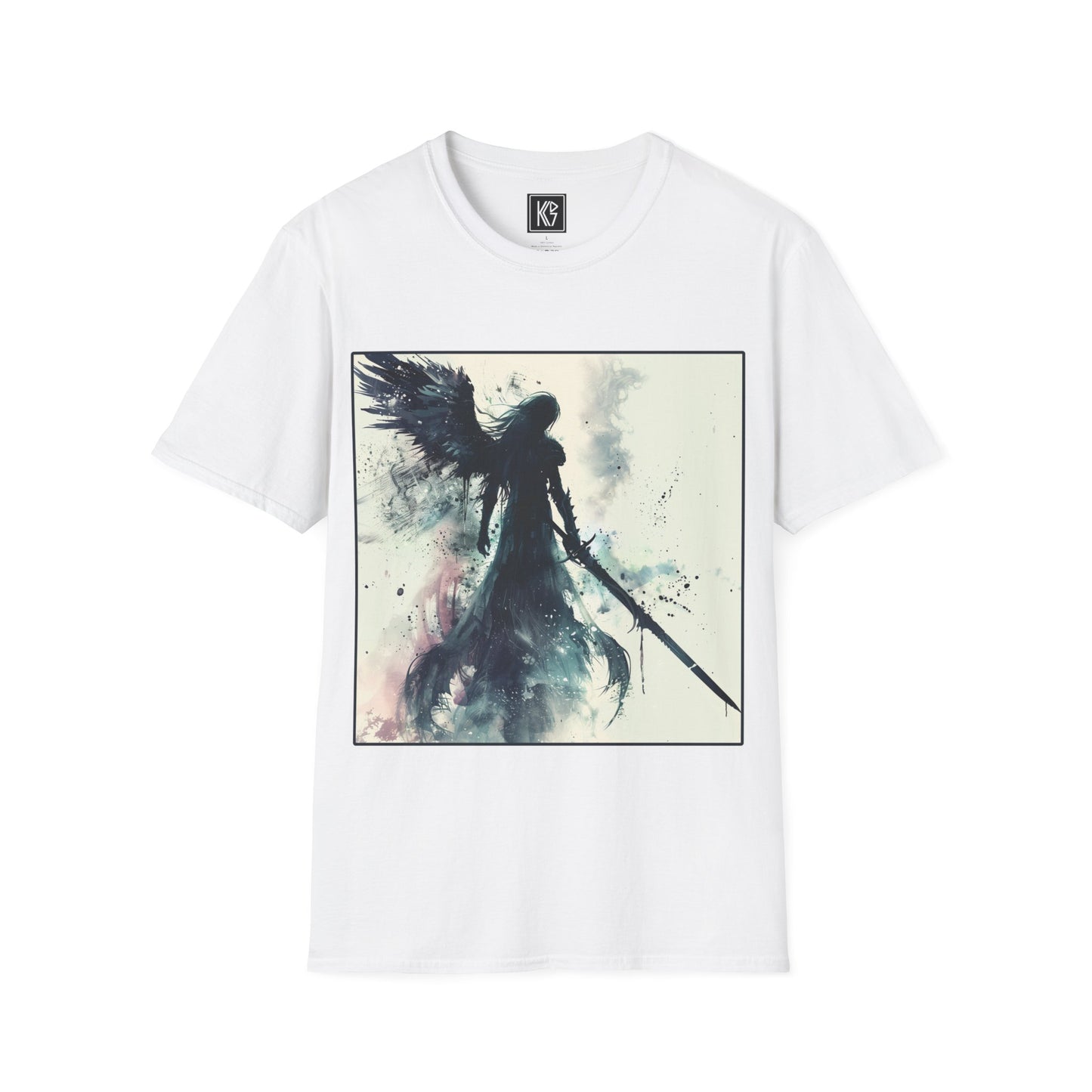 One winged Angel Graphic Tee Softstyle by KGD Prints