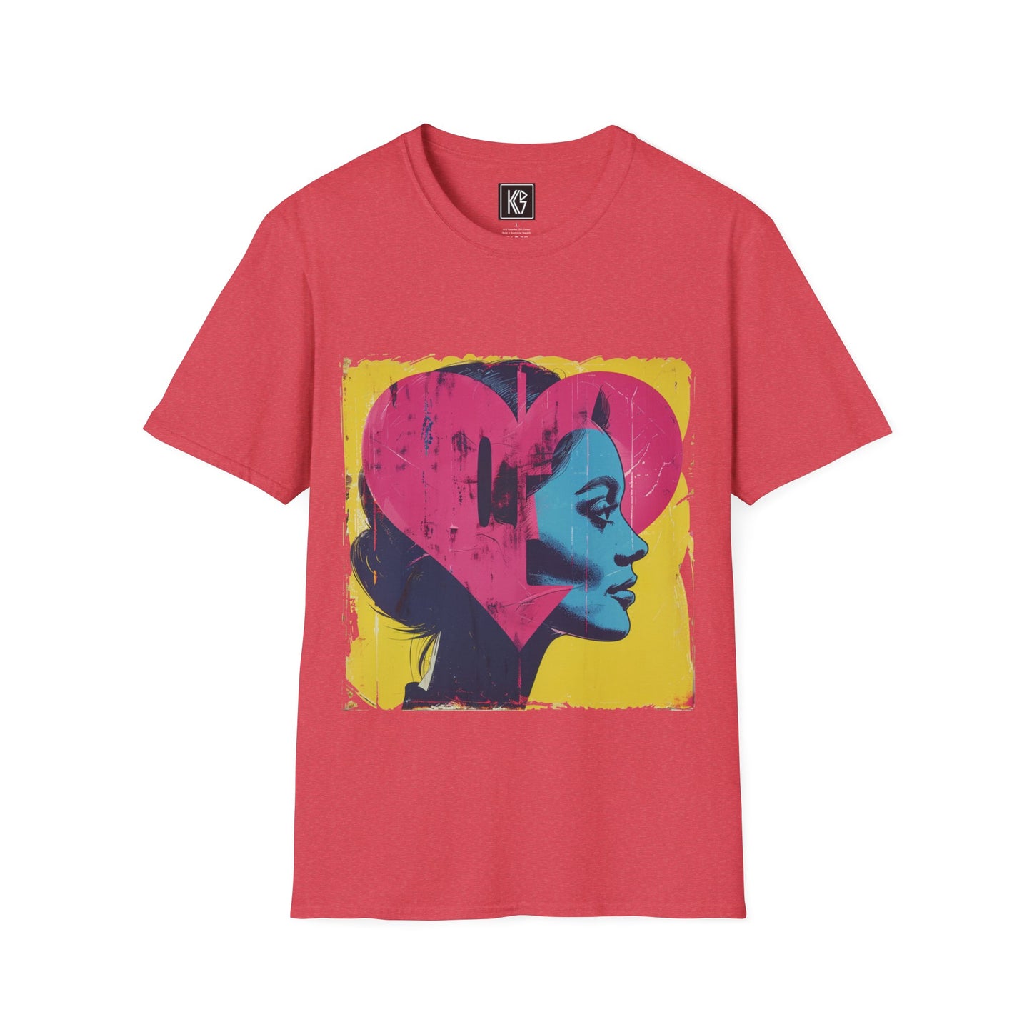 The one in your heart Graphic Tee Softstyle by KGD Prints
