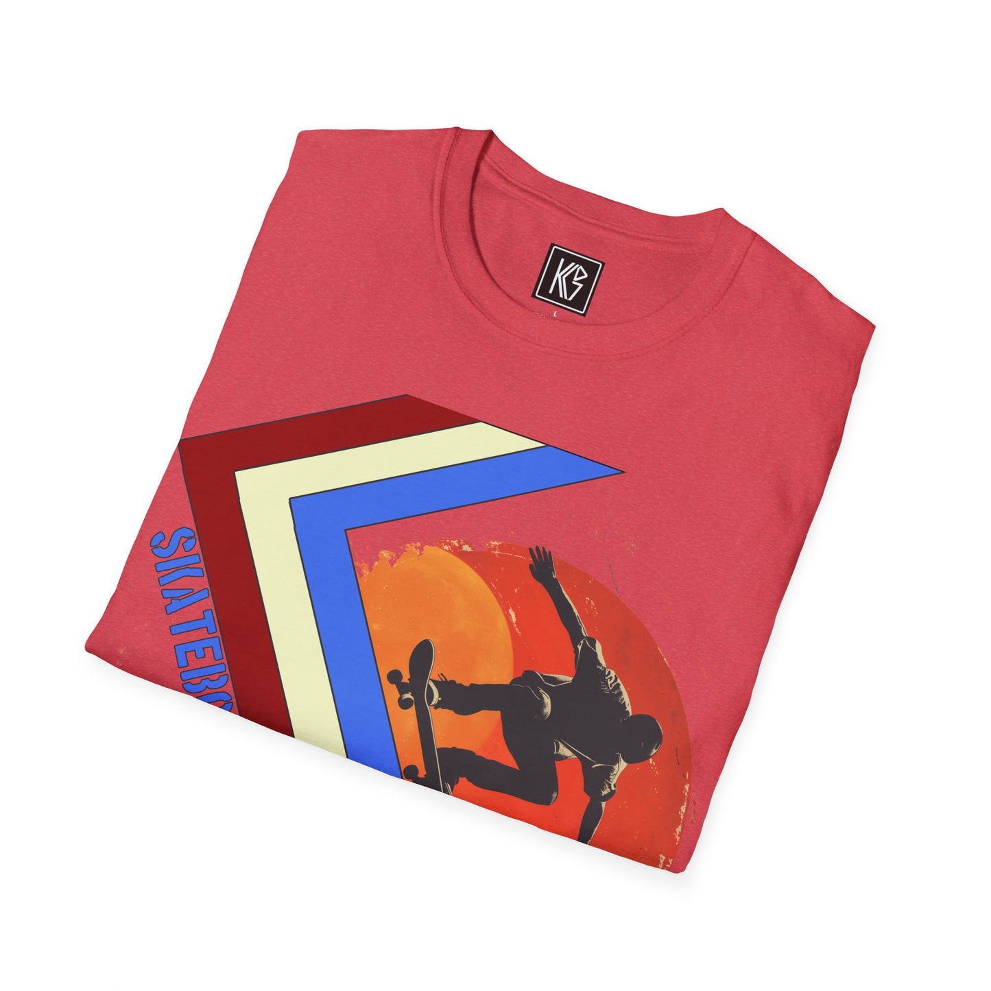 Skateboarding Graphic Tee Softstyle by KGD Prints