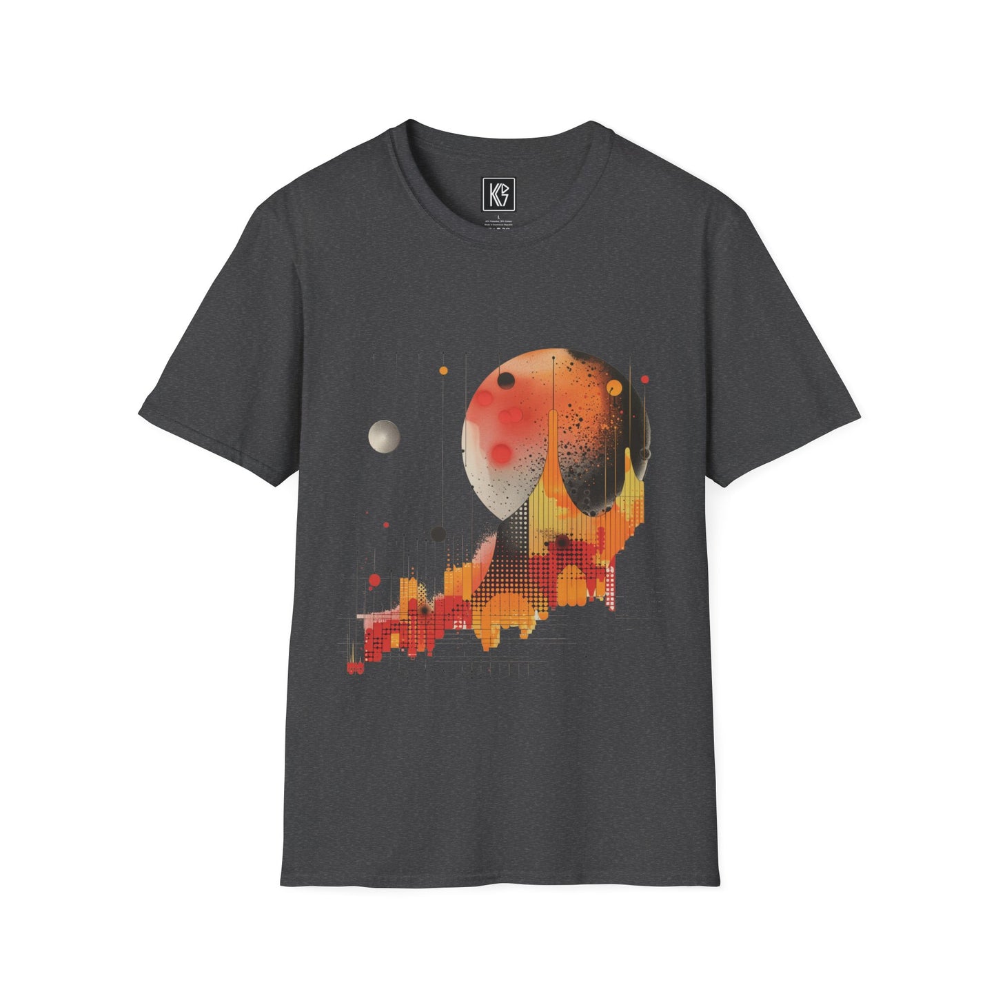 Moonrocks Graphic Tee Softstyle by KGD Prints