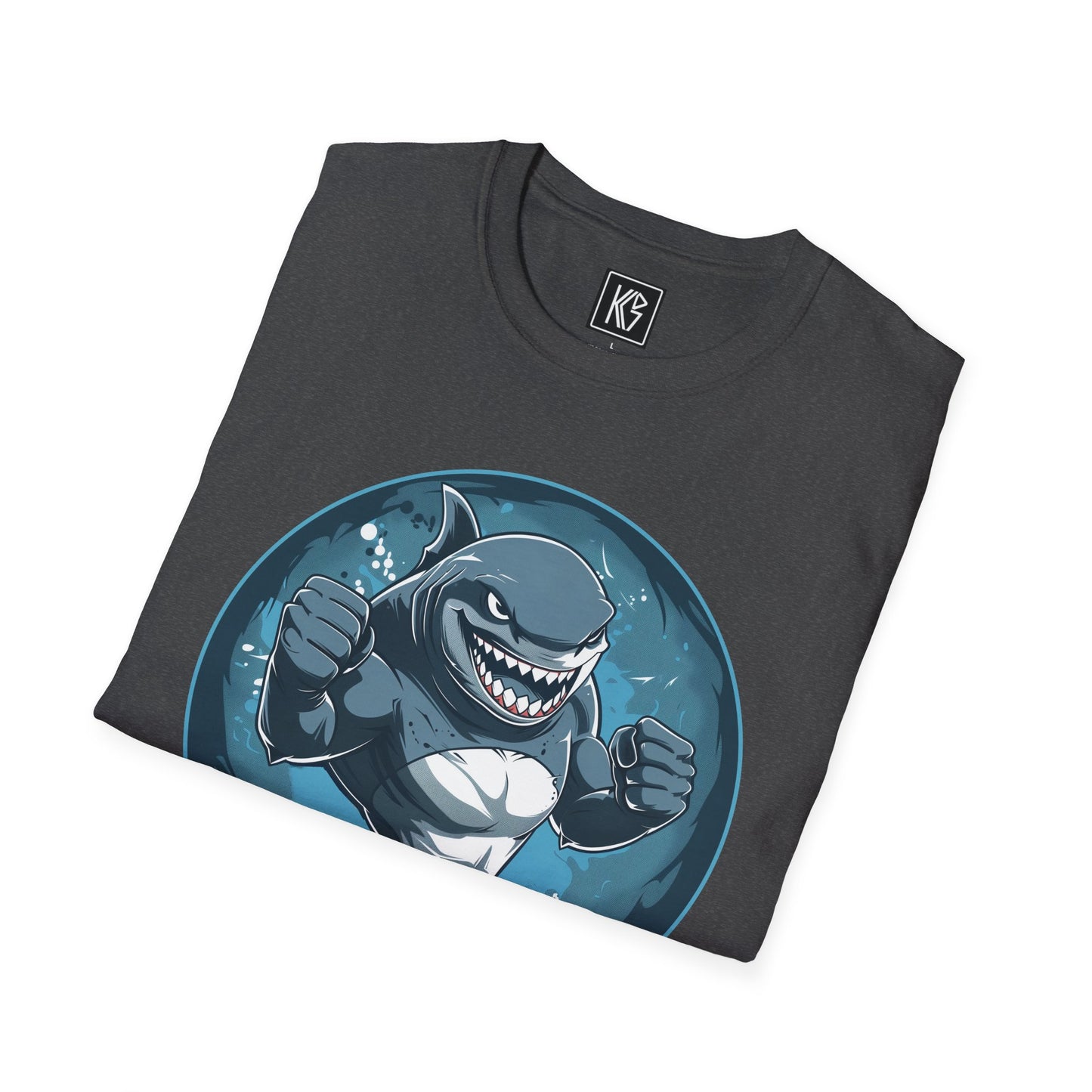Gym Shark workout Graphic Tee Softstyle by KGD Prints