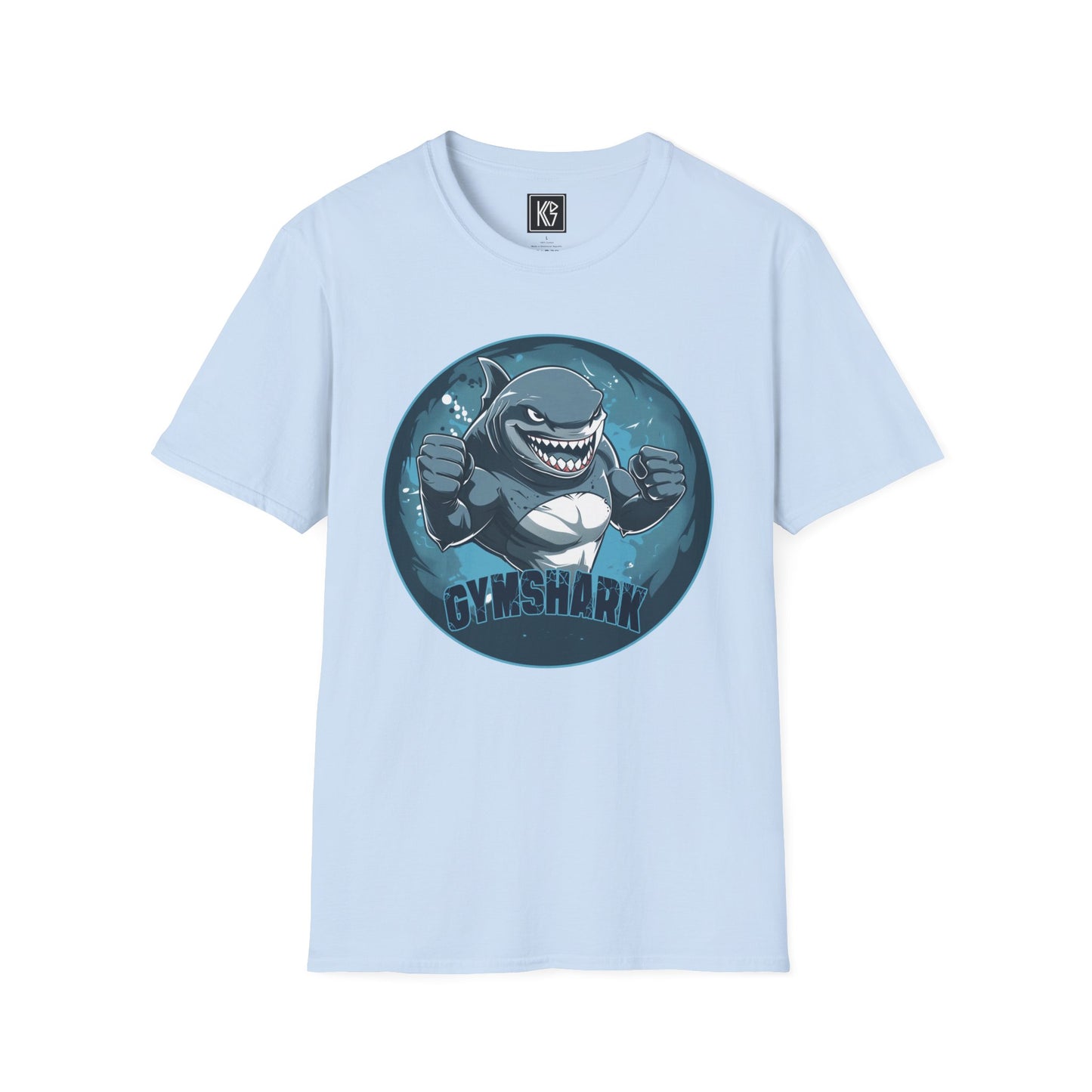 Gym Shark workout Graphic Tee Softstyle by KGD Prints
