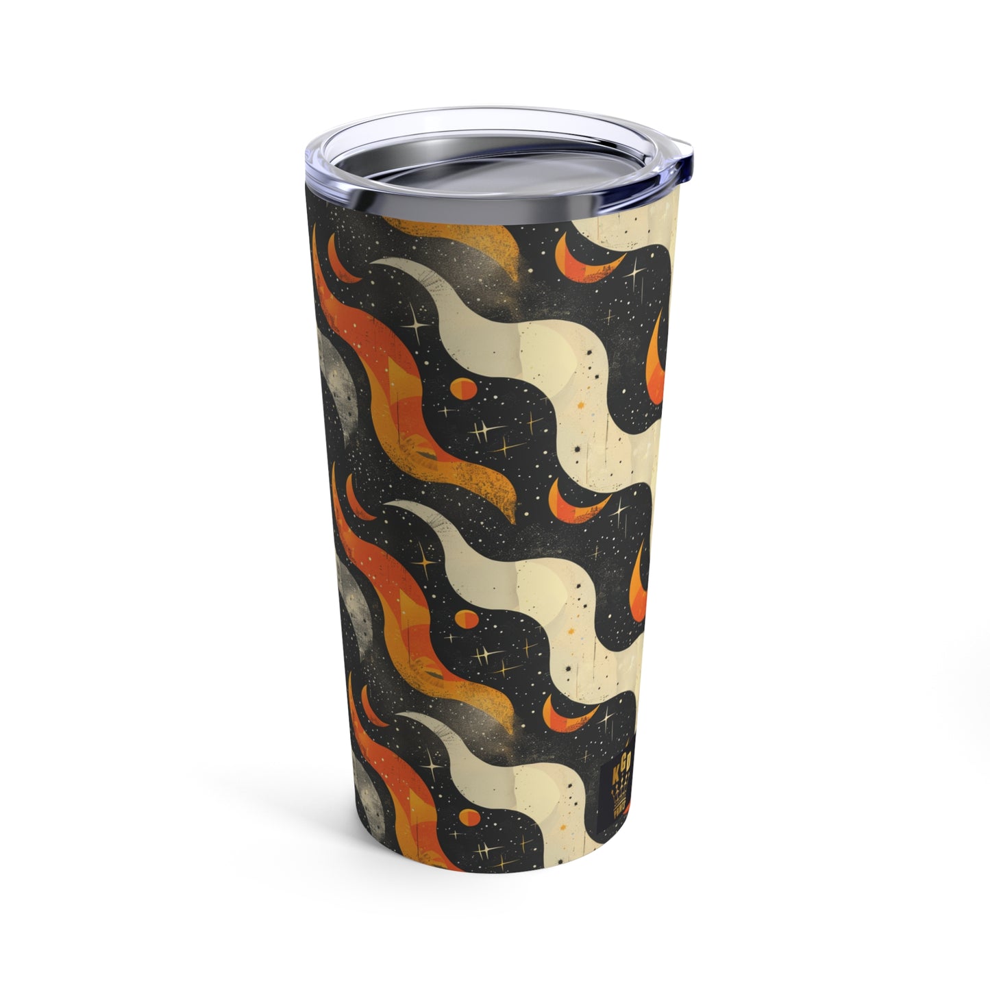 Solar Eclipse Art graphic Tumbler 20oz