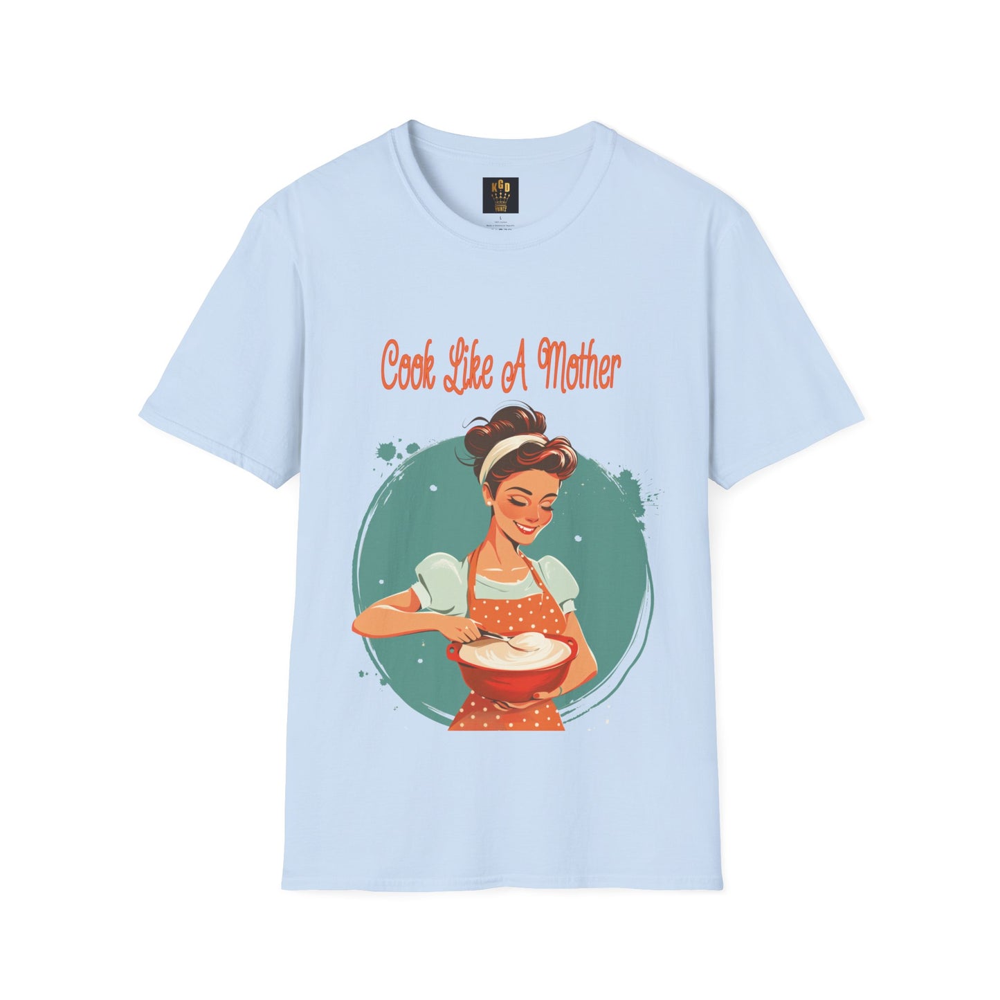 Cook Like a Mother Graphic Tee Softstyle by KGD Prints