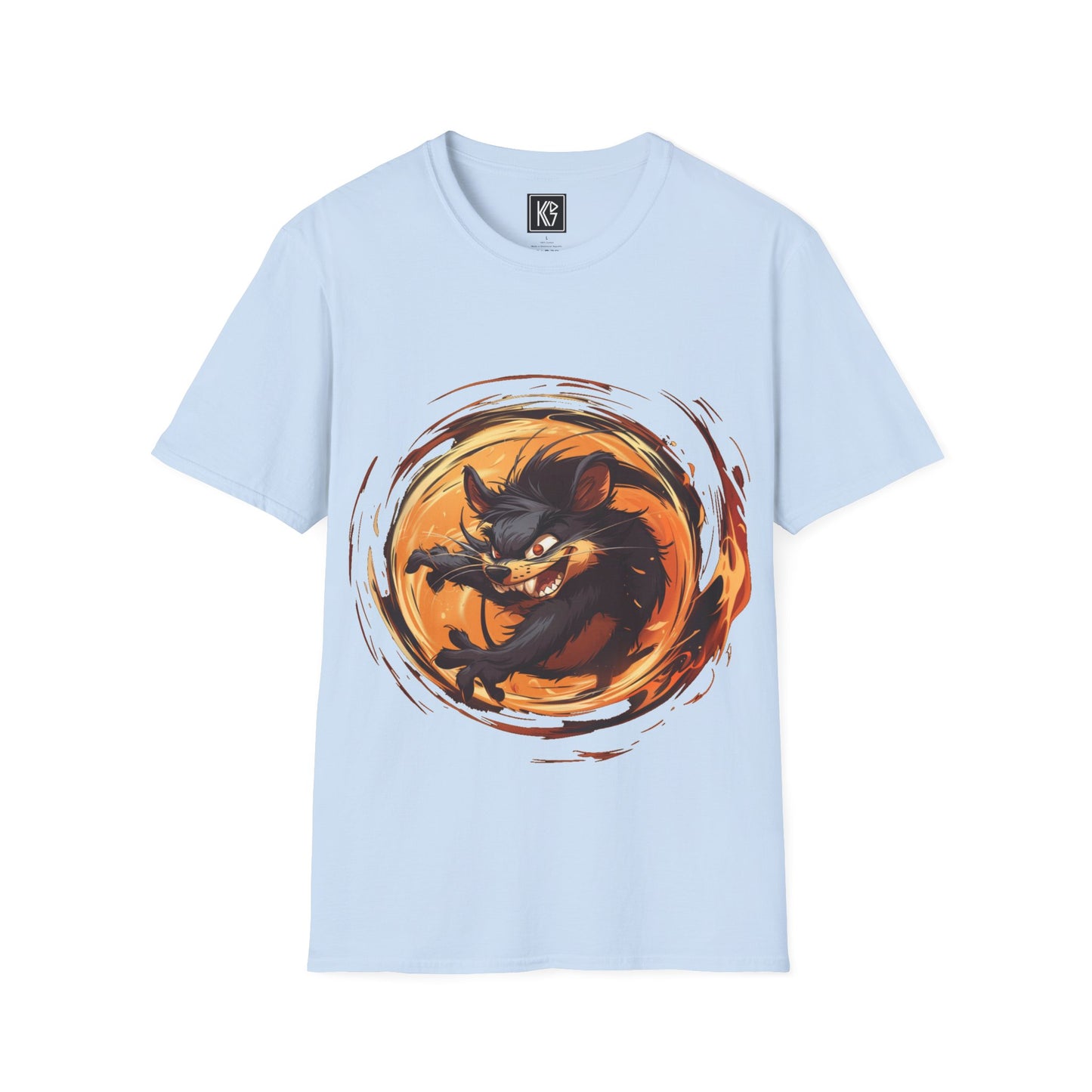 Tasmanian Devil Parody Graphic Tee Softstyle by KGD Prints