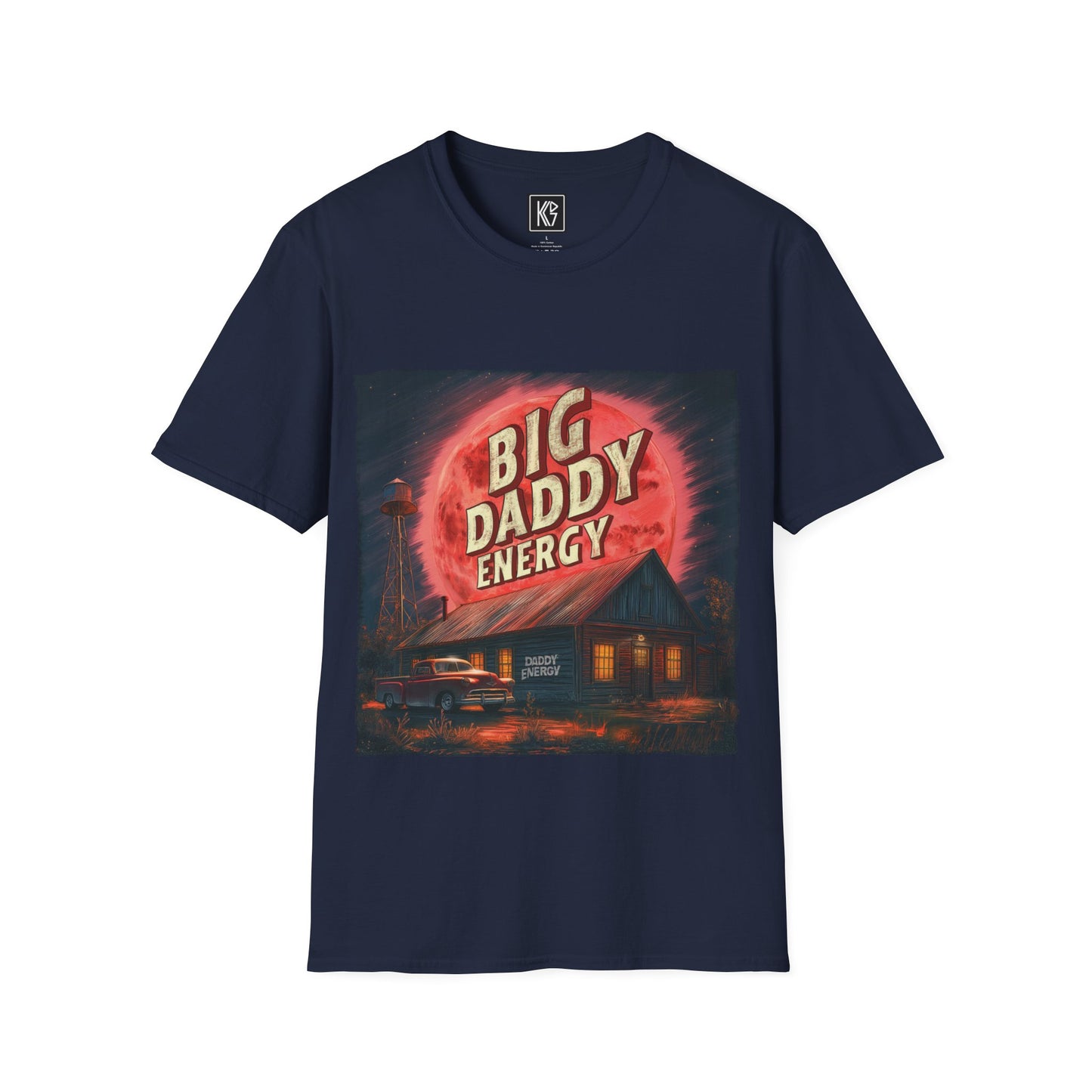 Big daddy Energy Graphic Tee Softstyle by KGD Prints
