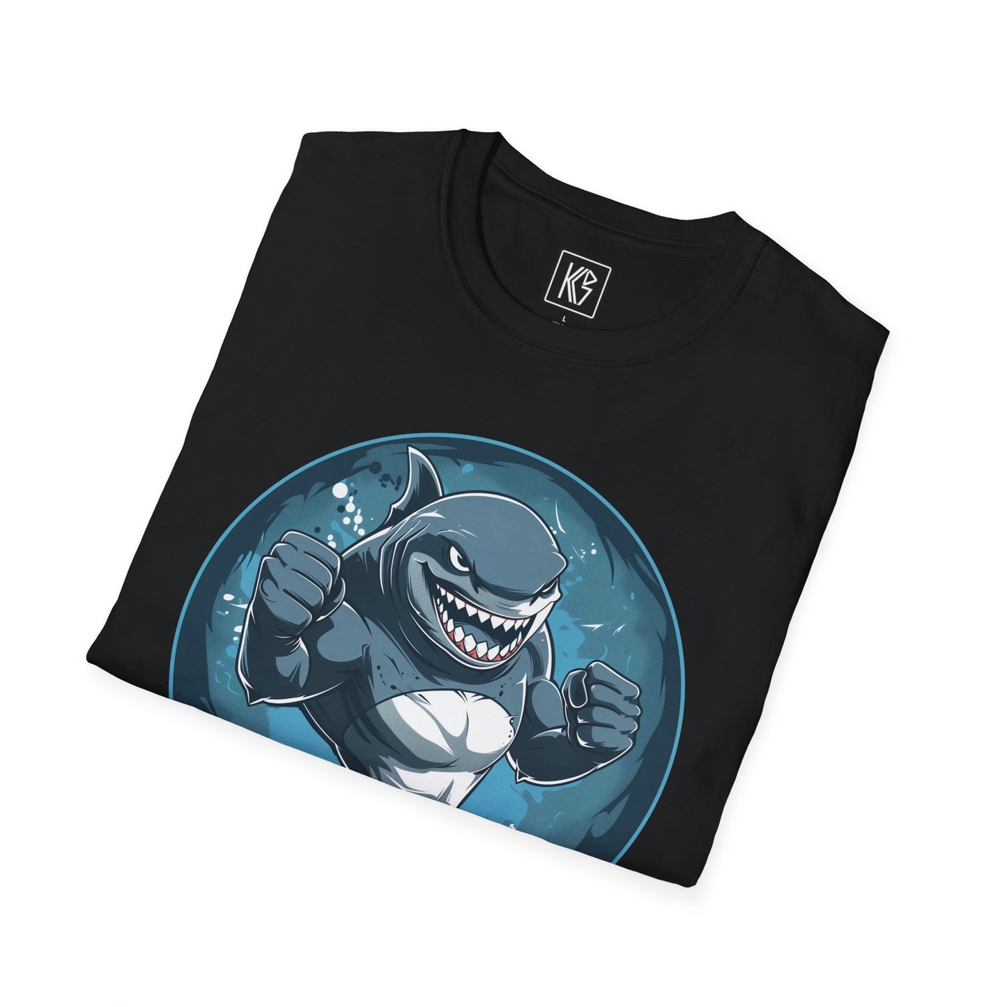 Gym Shark workout Graphic Tee Softstyle by KGD Prints