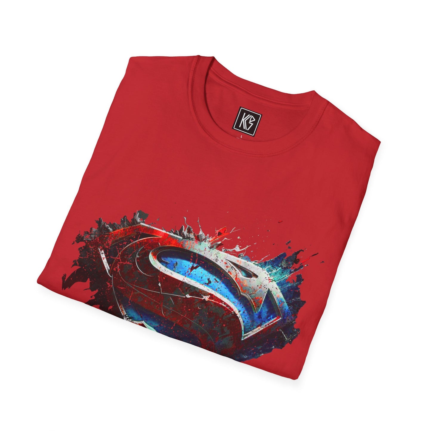 Superman hero Graphic Tee Softstyle by KGD Prints