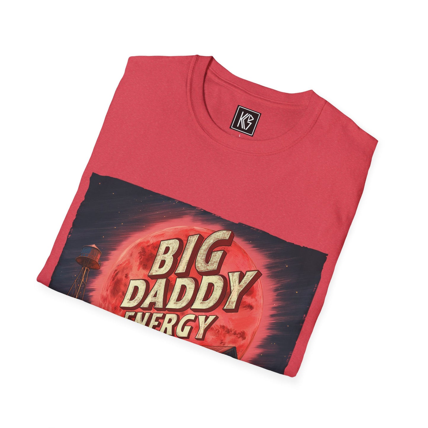 Big daddy Energy Graphic Tee Softstyle by KGD Prints