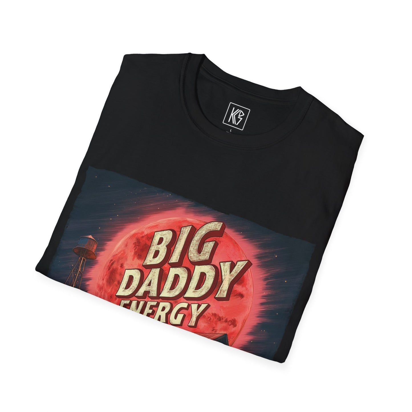 Big daddy Energy Graphic Tee Softstyle by KGD Prints