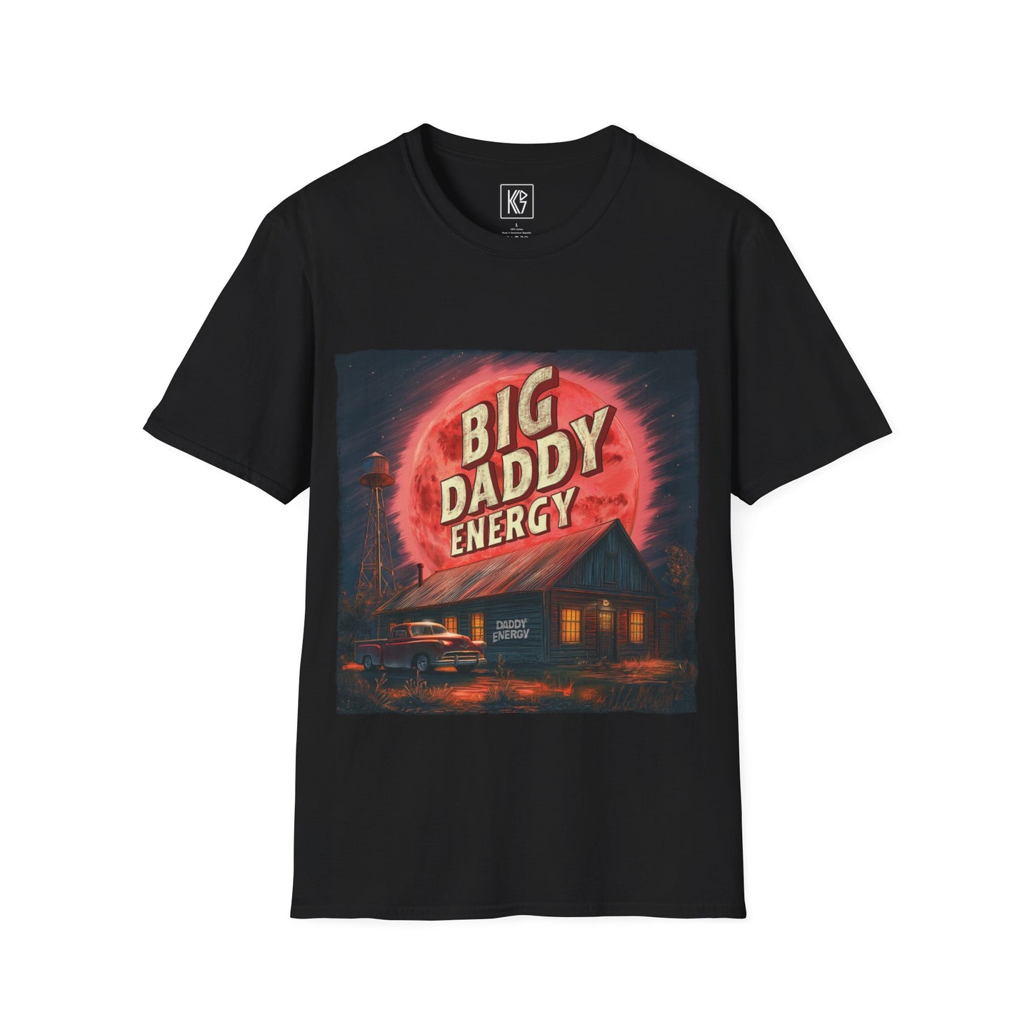 Big daddy Energy Graphic Tee Softstyle by KGD Prints