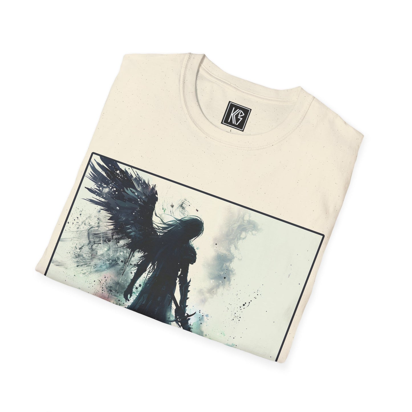 One winged Angel Graphic Tee Softstyle by KGD Prints