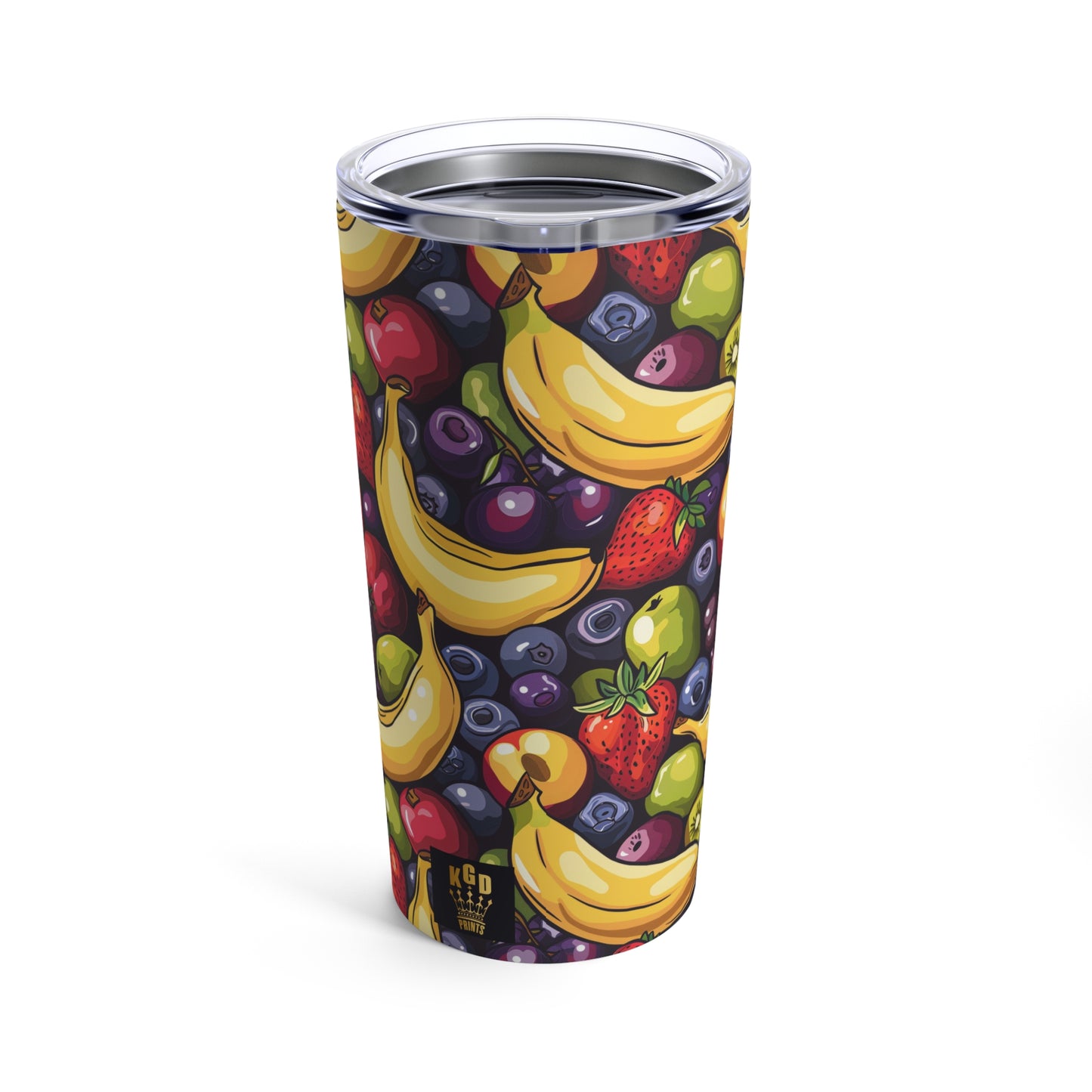 Toon Fruit Seamless Pattern Tumbler 20oz