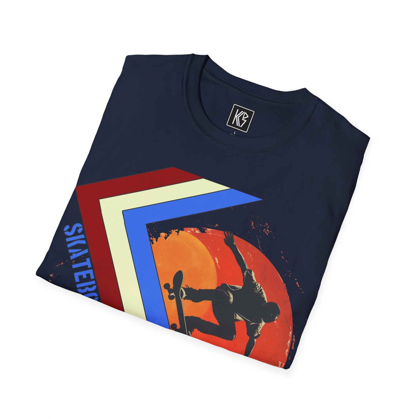 Skateboarding Graphic Tee Softstyle by KGD Prints