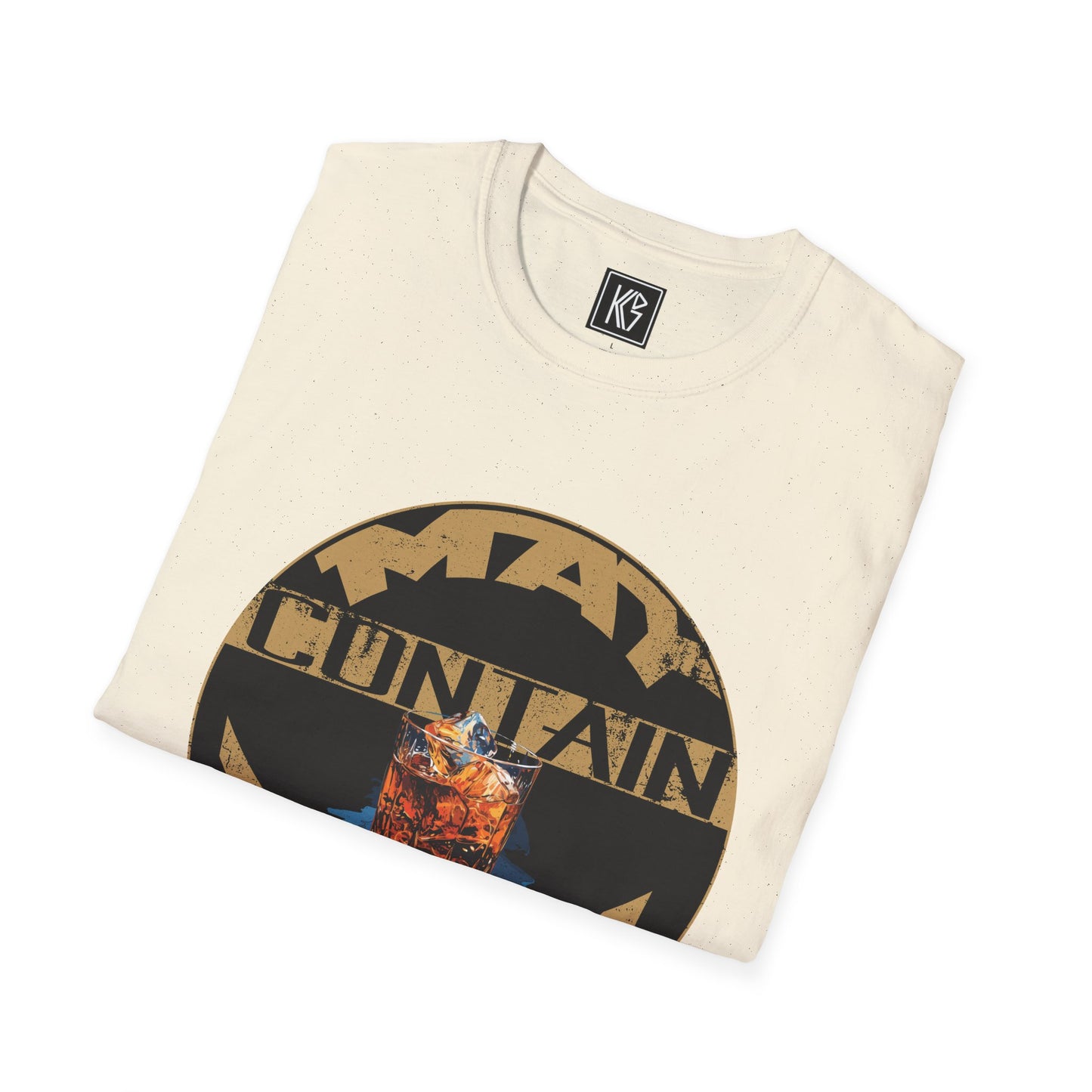 May contain Rum Graphic Tee Softstyle by KGD Prints