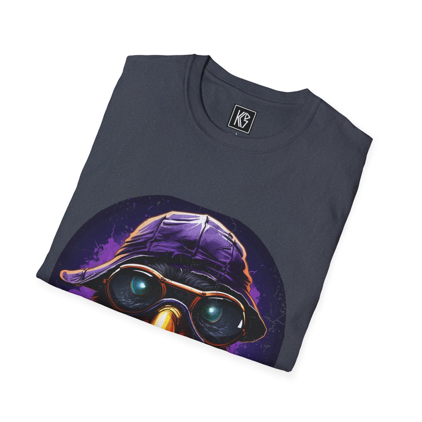 Cool Ravens Graphic Tee Softstyle by KGD Prints