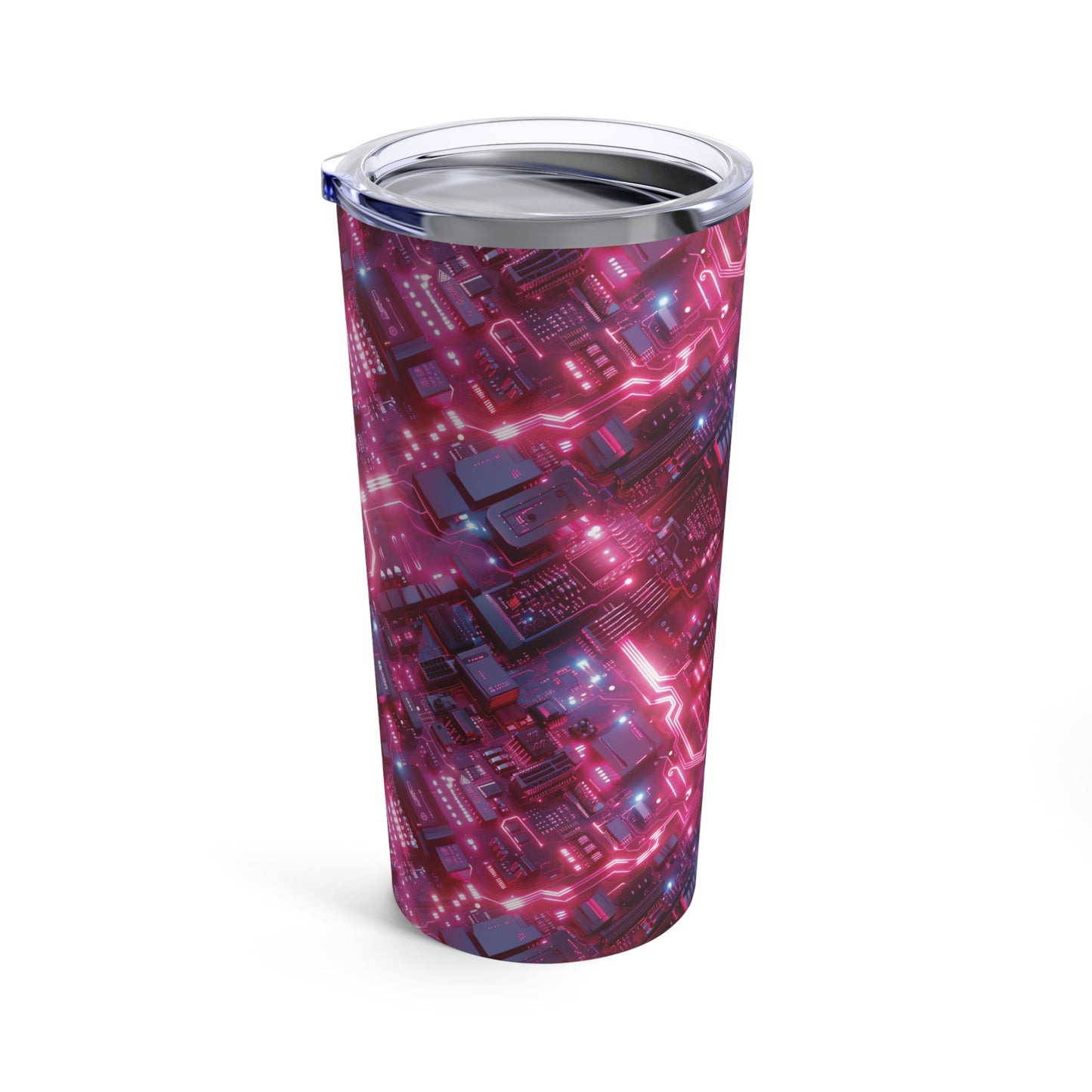 Pink Motherboard pattern Tumbler 20oz