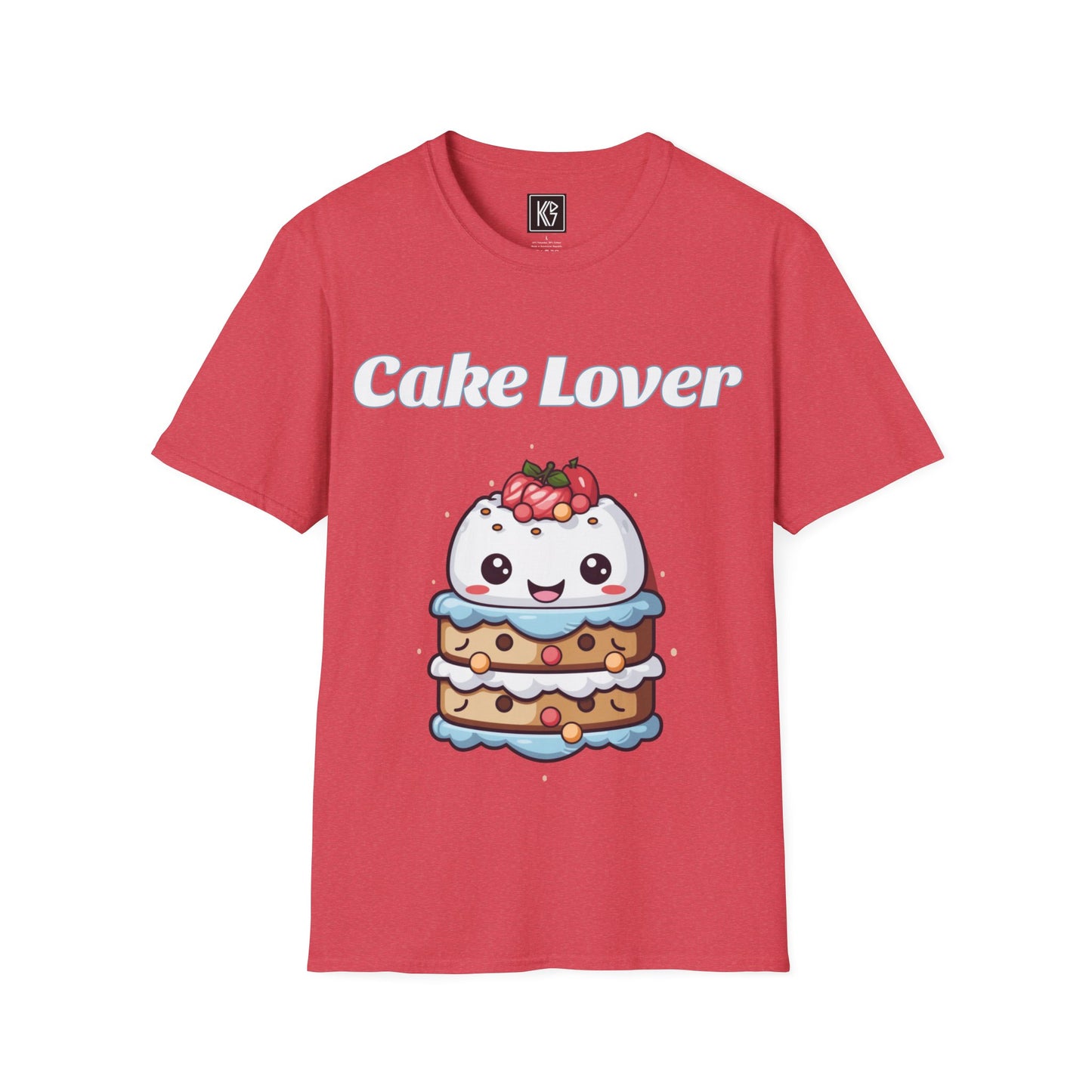 Cake lover kawaii Graphic Tee Softstyle by KGD Prints