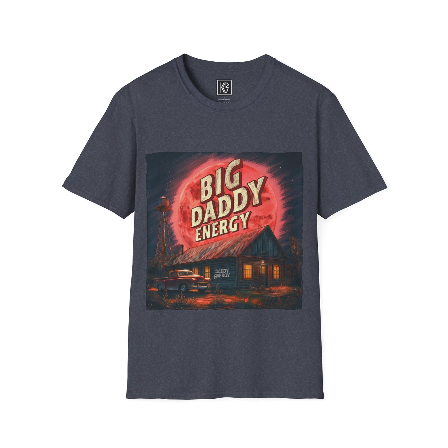 Big daddy Energy Graphic Tee Softstyle by KGD Prints