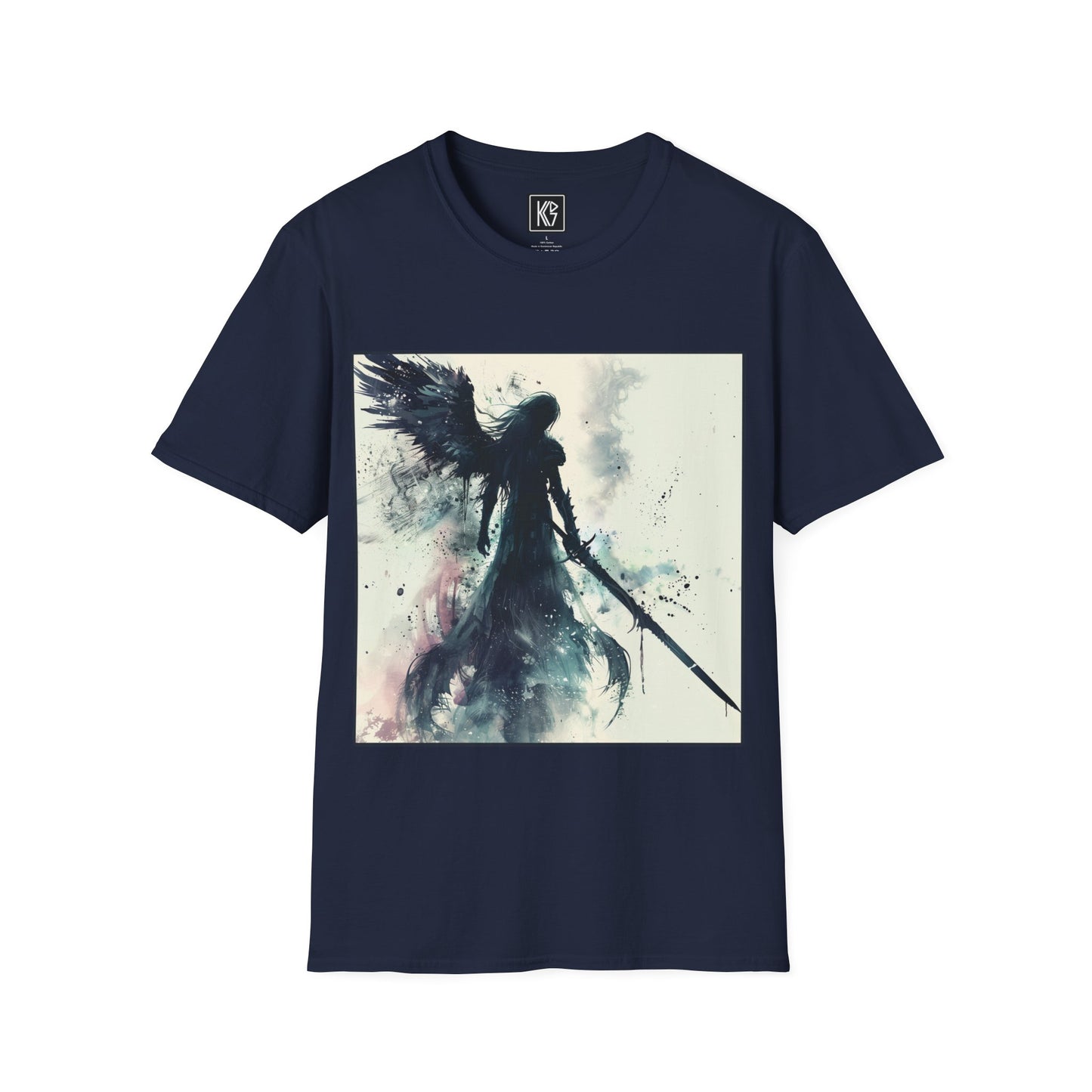 One winged Angel Graphic Tee Softstyle by KGD Prints