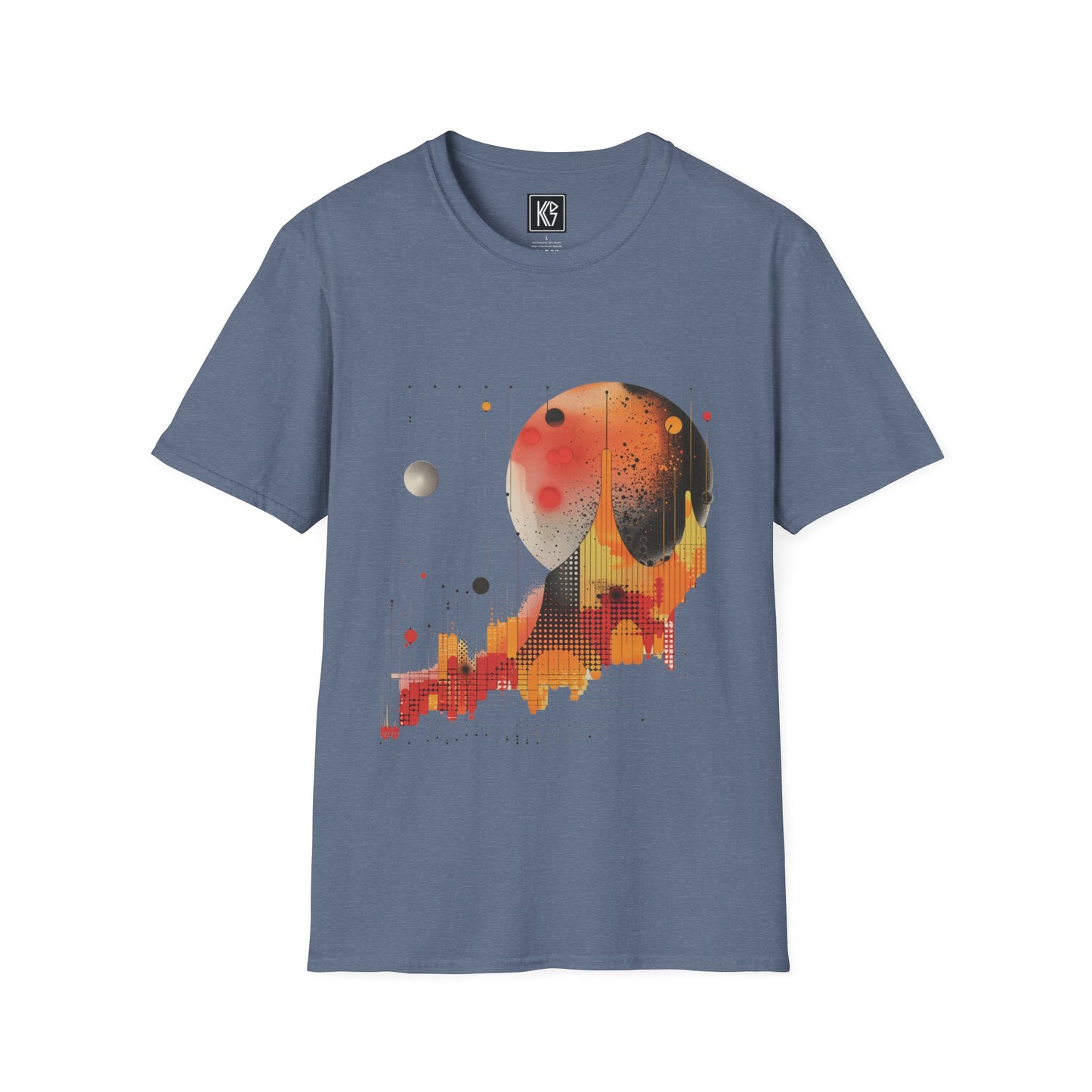 Moonrocks Graphic Tee Softstyle by KGD Prints
